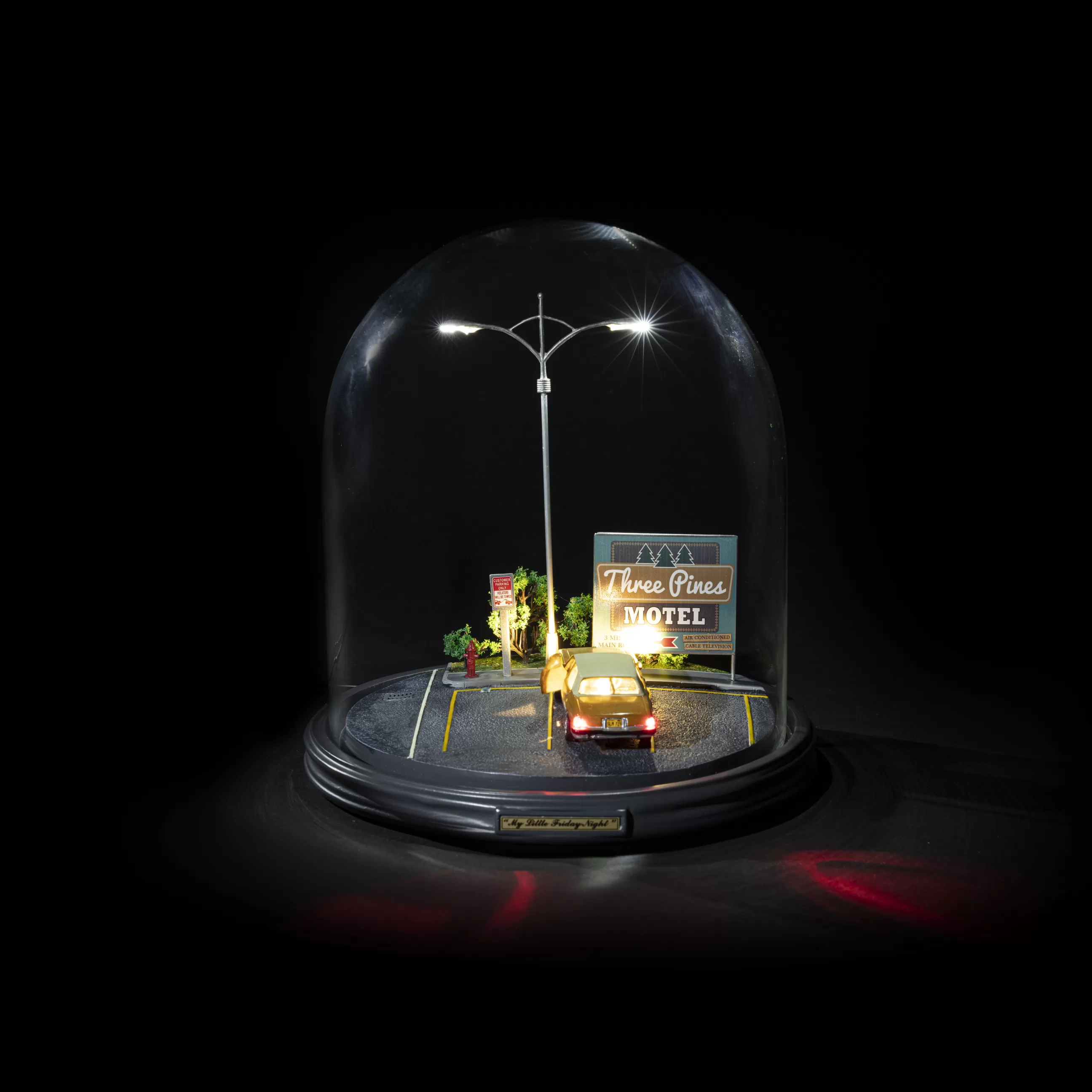 Mobilier Et Objets Lumineux>Seletti Lampe De Table My Little Friday Night Led Verre / O 25 X H 26 Cm - Multicolore