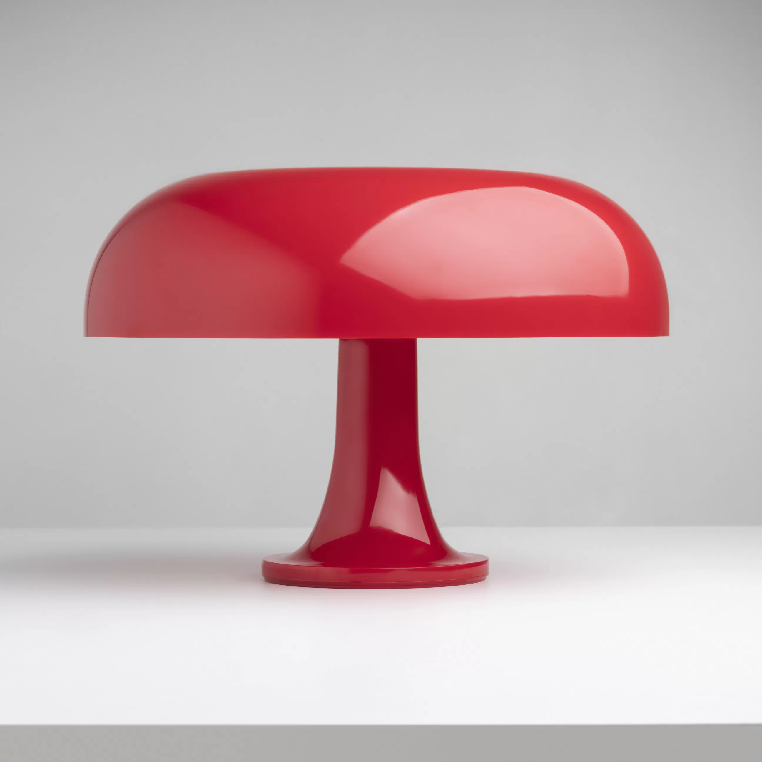 Lampes De Bureau>Artemide Lampe De Table Nessino Plastique/ O 32 X H 23 Cm - Rouge