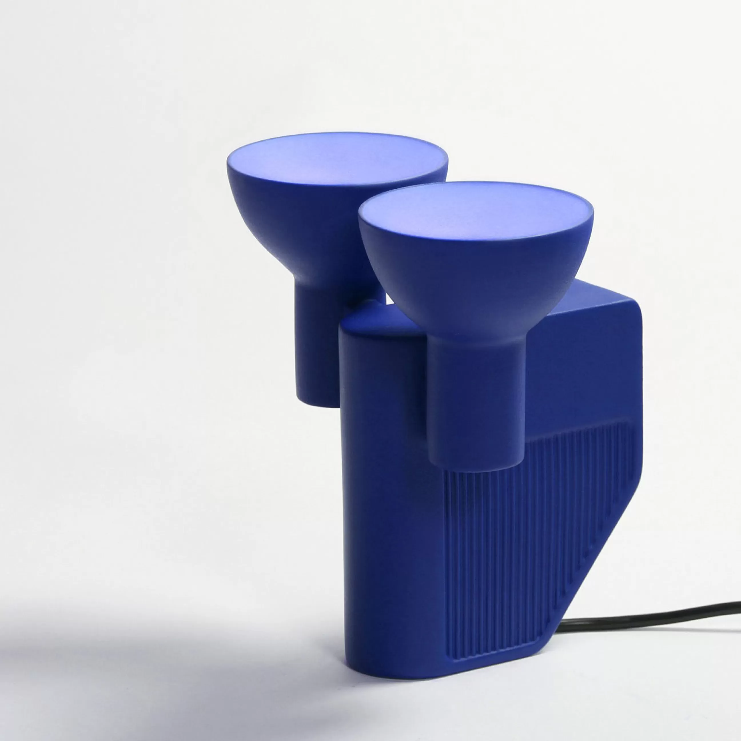 Lampes De Bureau>Moustache Lampe De Table Olo Ceramique/ Serie Limitee Et Signee En Exclusivite - Bleu
