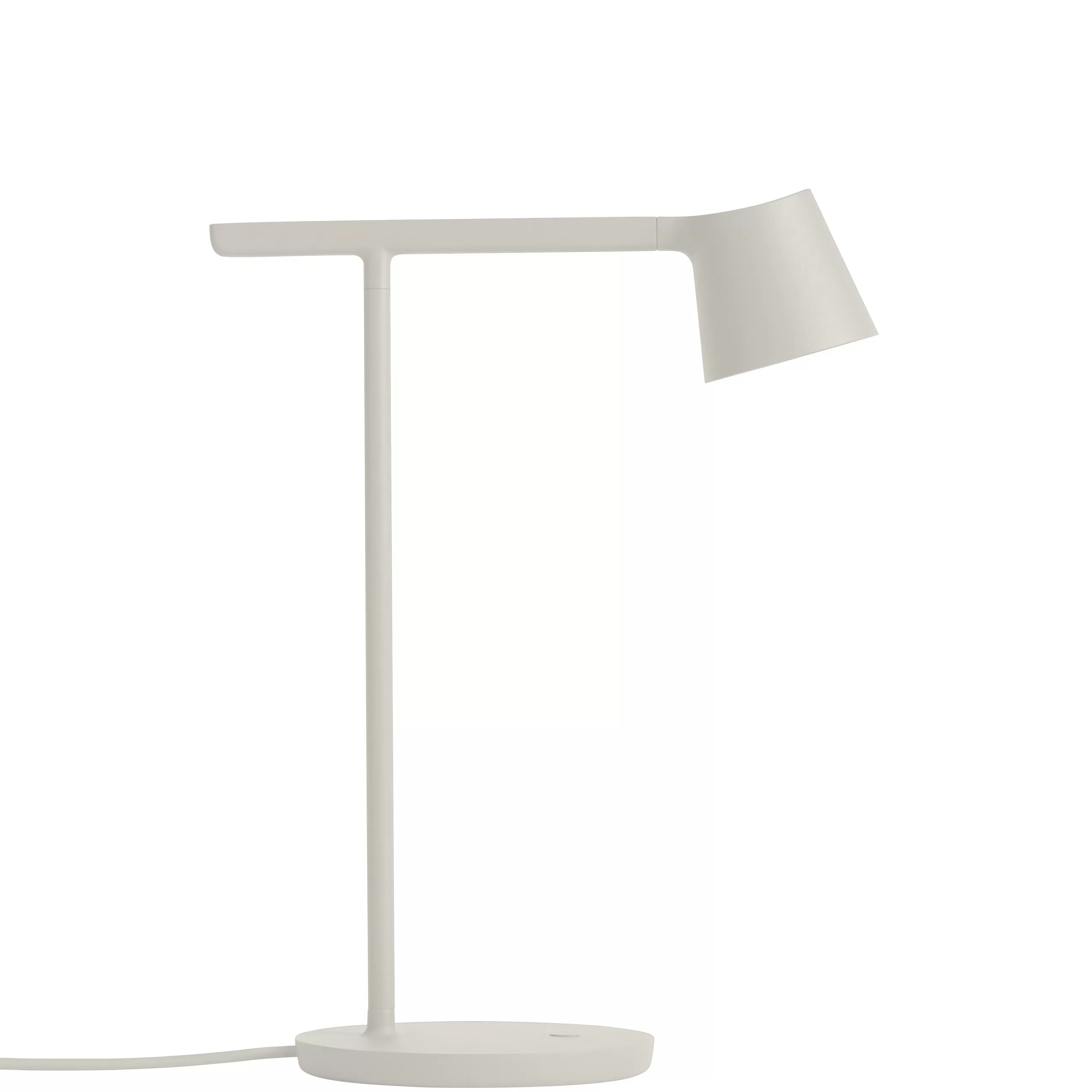 Lampes De Bureau>Muuto Lampe De Table Tip Led Metal Gris / Orientable - Gris Clair