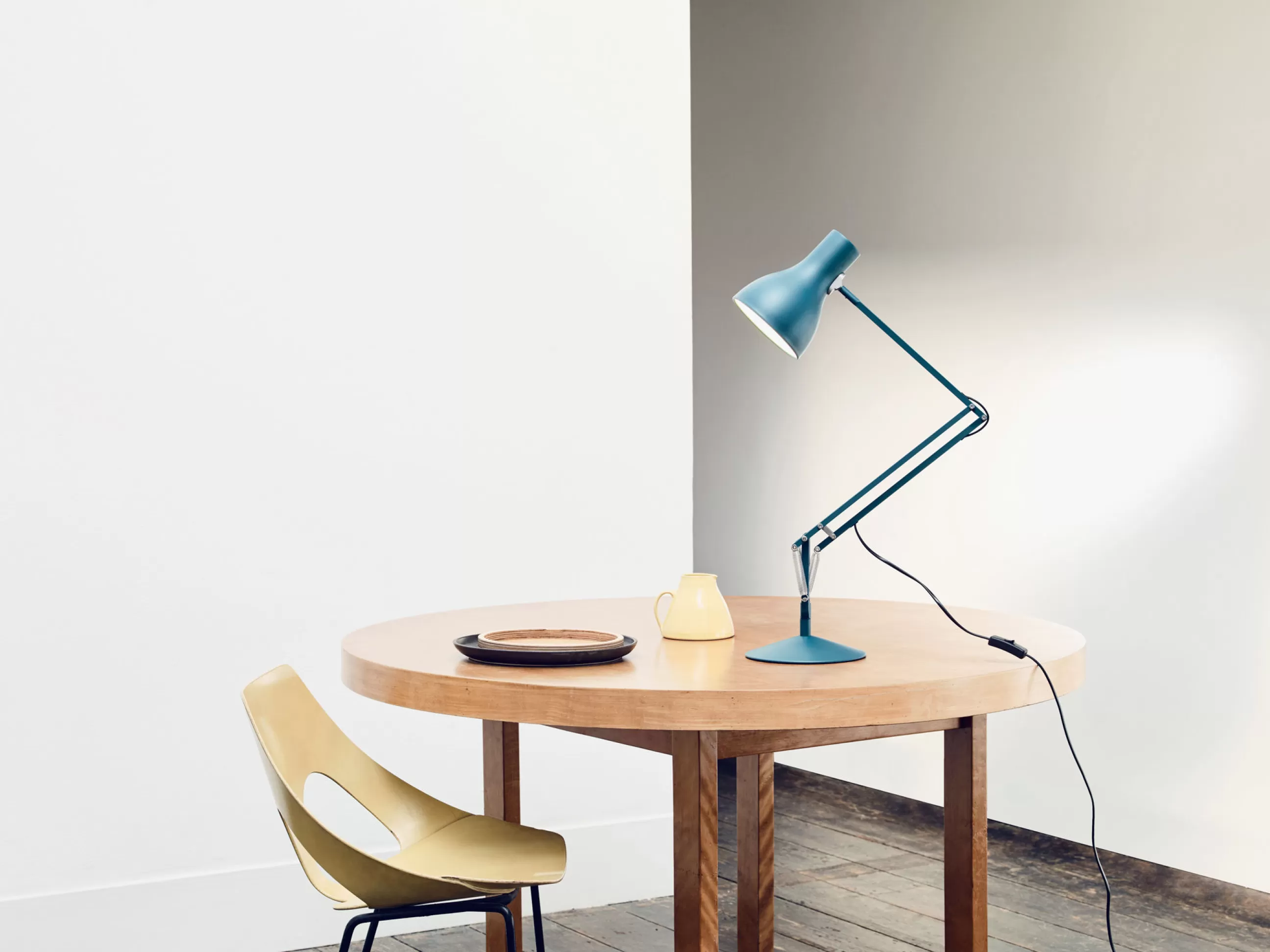 Lampes De Bureau>Anglepoise Lampe De Table Type 75 Metal Bleu / By Margaret Howell - Edition Limitee - Bleu Saxon
