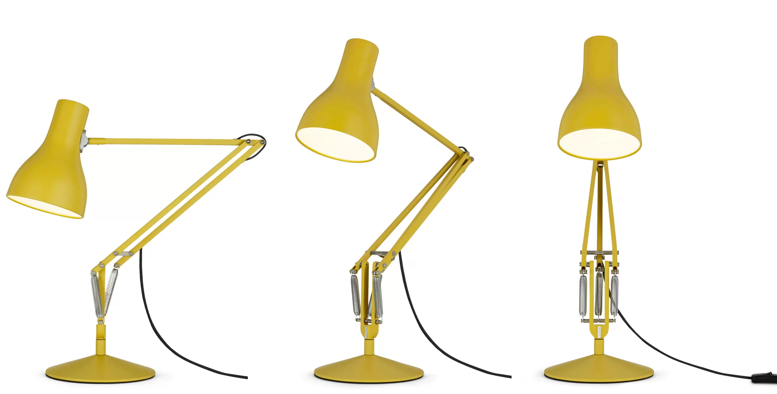 Lampes De Bureau>Anglepoise Lampe De Table Type 75 Metal Jaune / By Margaret Howell - Edition Limitee - Jaune Ocre