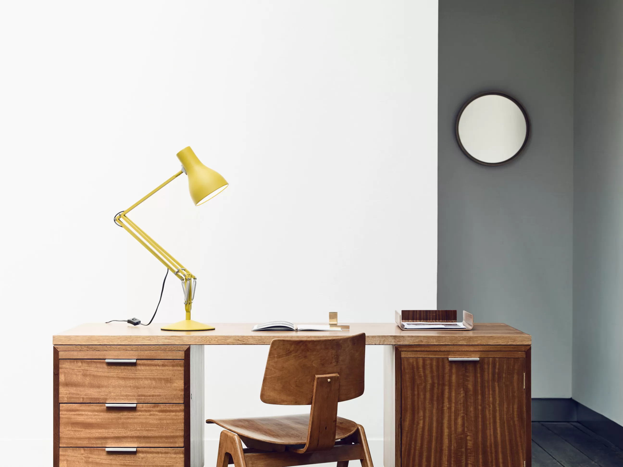 Lampes De Bureau>Anglepoise Lampe De Table Type 75 Metal Jaune / By Margaret Howell - Edition Limitee - Jaune Ocre