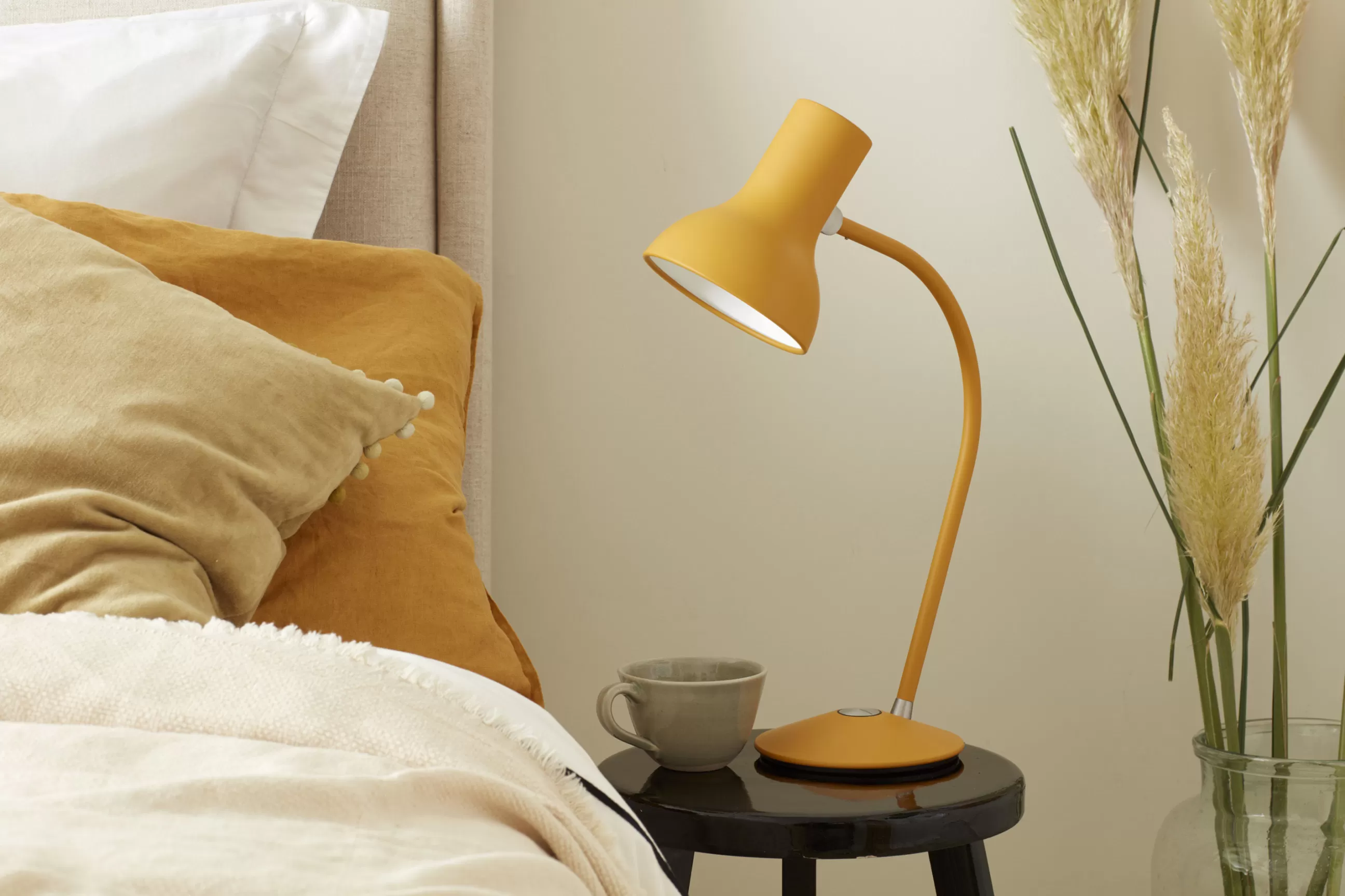 Lampes De Bureau>Anglepoise Lampe De Table Type 75 Mini Metal Jaune / H 46 Cm - Or Curcuma