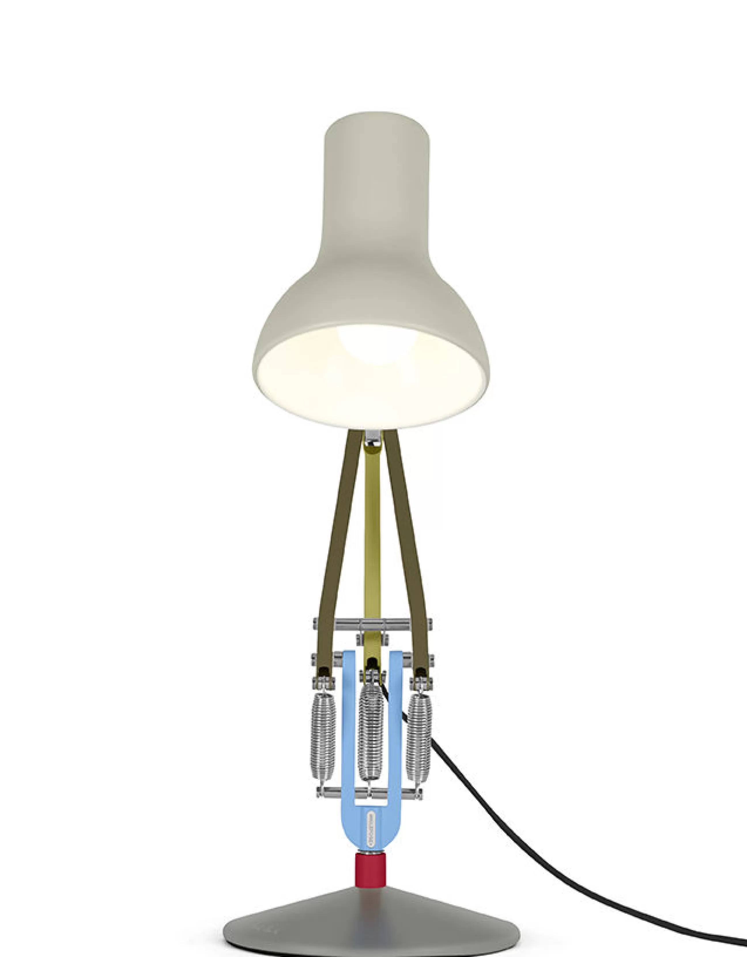 Lampes De Bureau>Anglepoise Lampe De Table Type 75 Mini Metal Multicolore / By Paul Smith - Edition N°1 - Bleu - Jaune - Kaki - Rose
