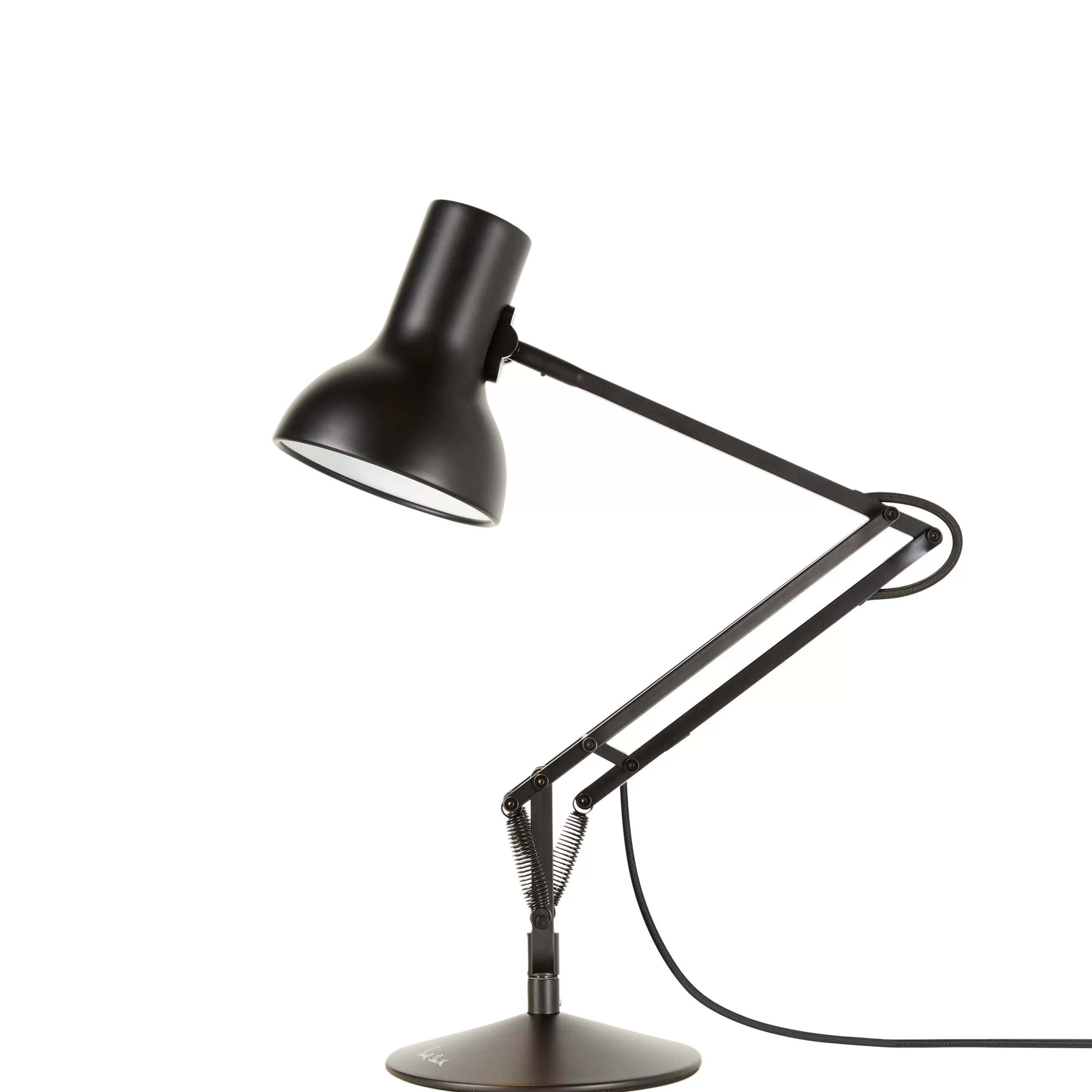 Lampes De Bureau>Anglepoise Lampe De Table Type 75 Mini Metal Noir / By Paul Smith - Edition N°5 - Multicolore - Noir