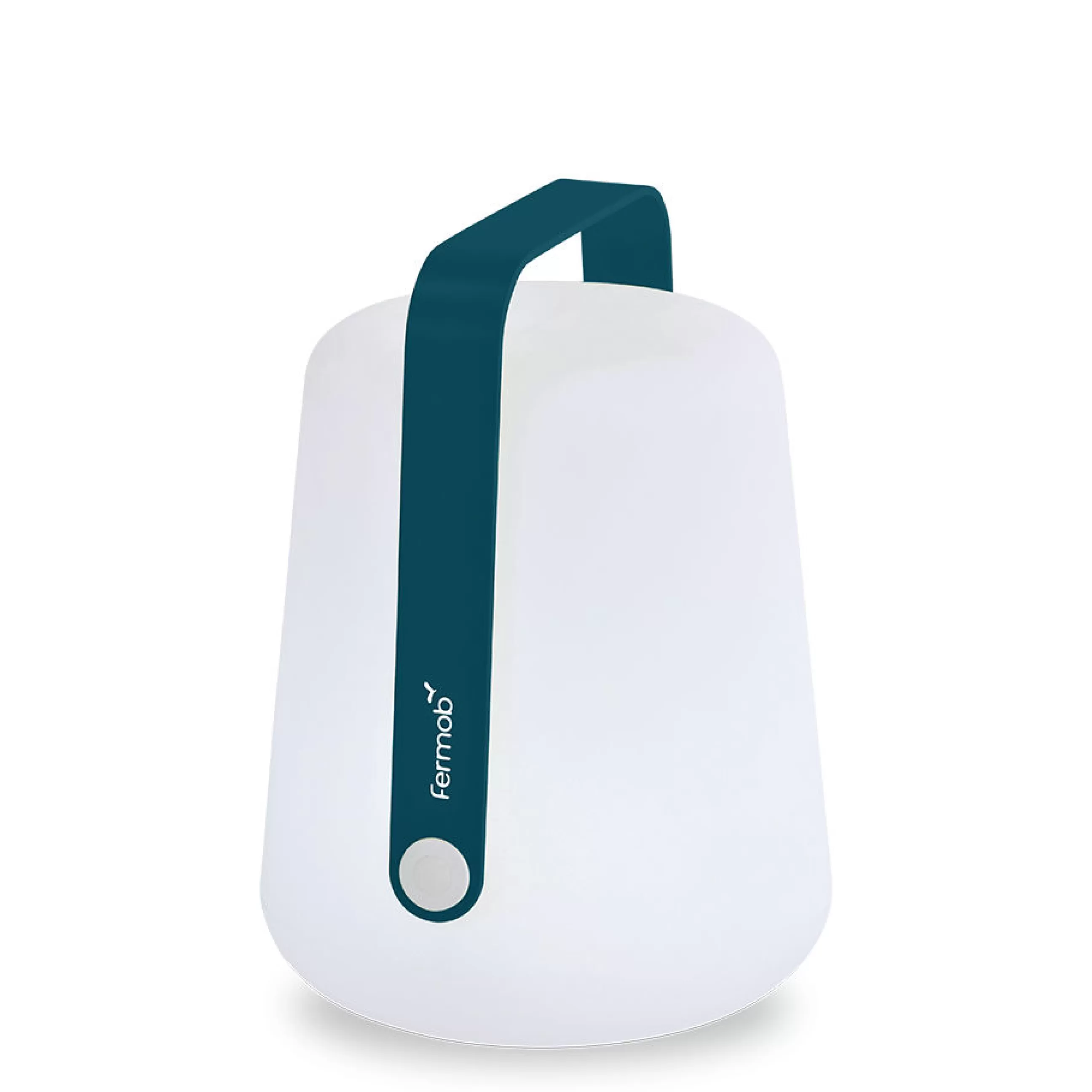 Lampes Sans Fil>Fermob Lampe Exterieur Sans Fil Rechargeable Balad Small Led Plastique Bleu Plastique & Metal Bleu / H 25 Cm - Usb - Bleu Acapulco