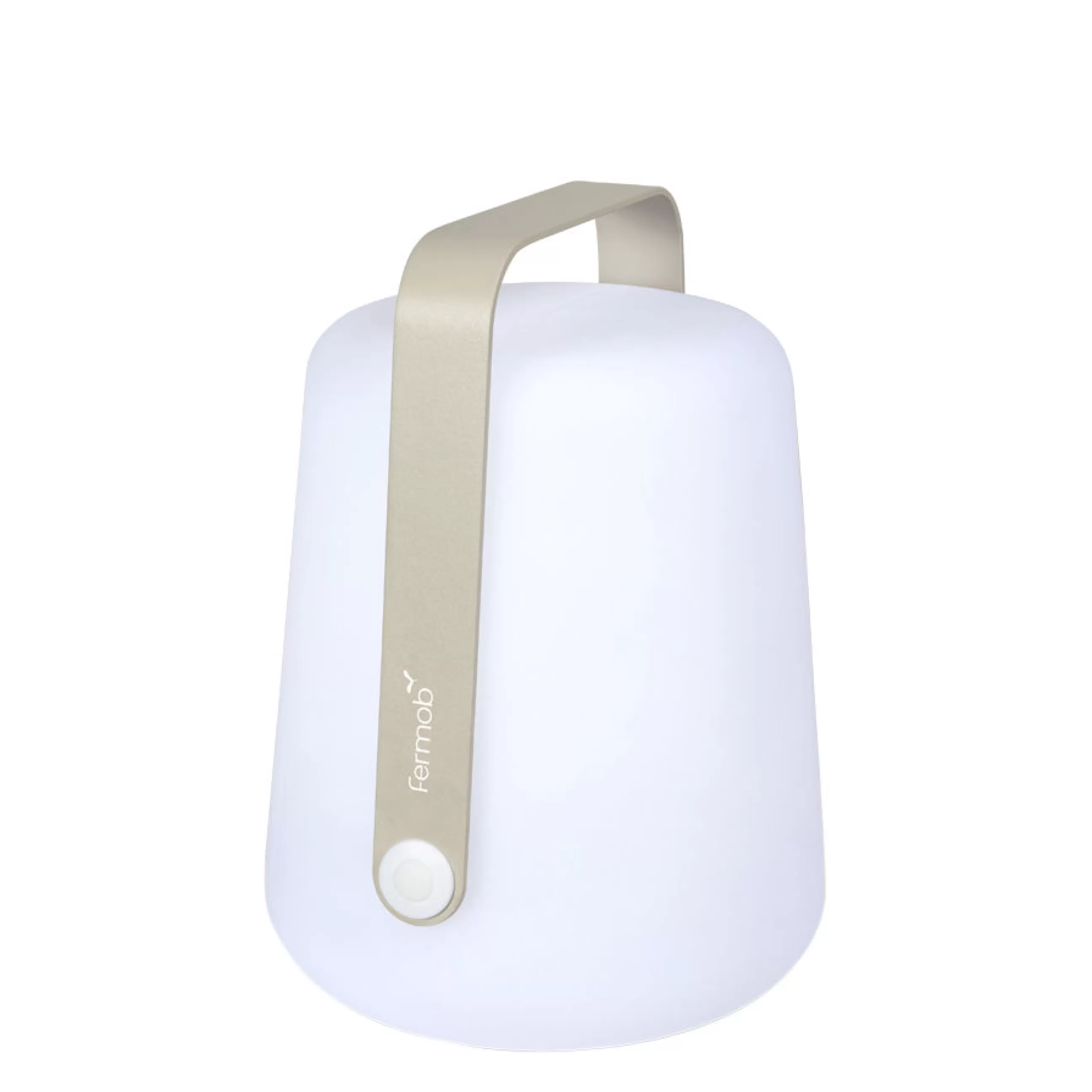 Luminaires D'extérieur>Fermob Lampe Exterieur Sans Fil Rechargeable Balad Small Led Plastique Gris Plastique & Metal Gris / H 25 Cm - Usb - Gris Argile