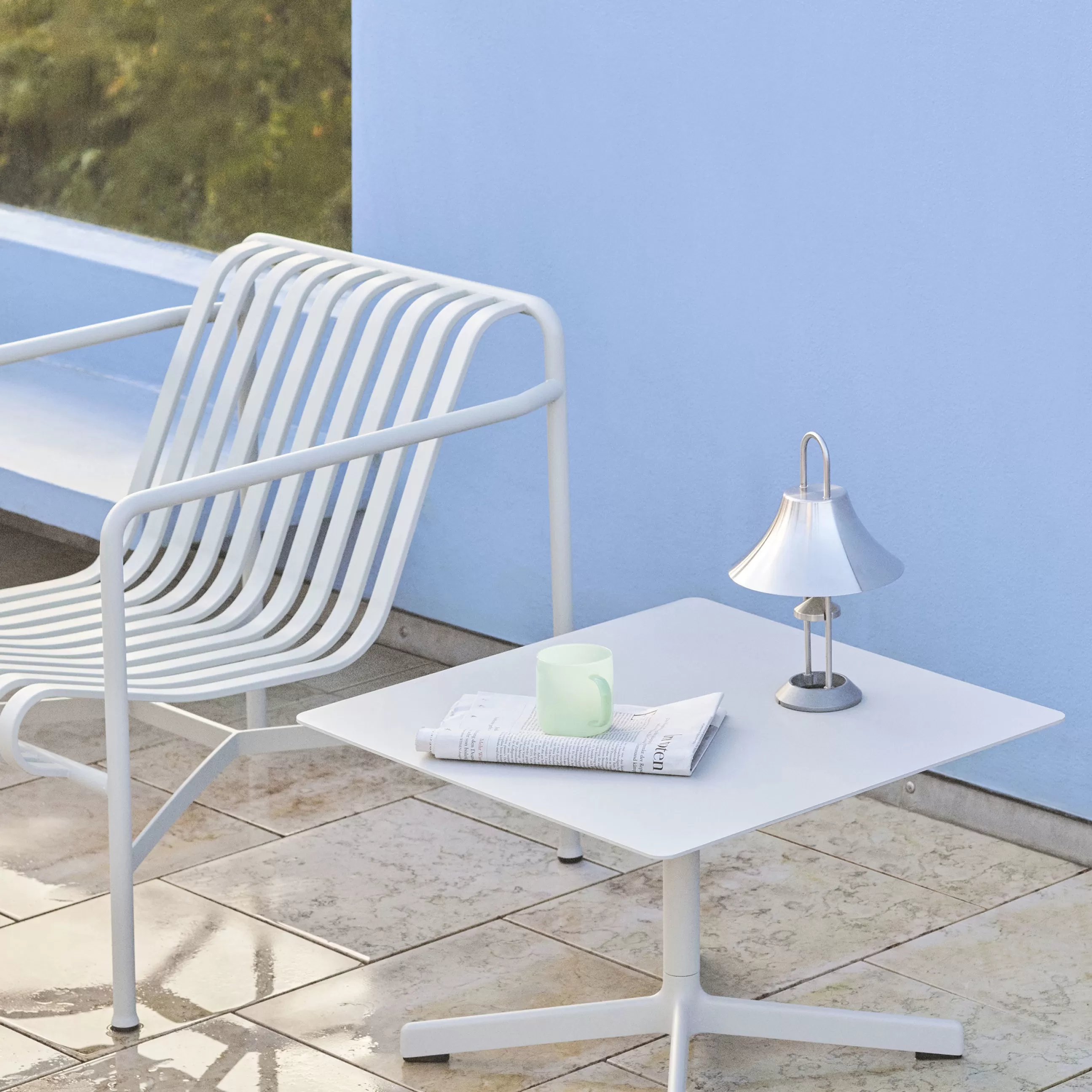 Luminaires D'extérieur>Hay Lampe Exterieur Sans Fil Rechargeable Mousqueton Metal / Pour L'Exterieur - Acier
