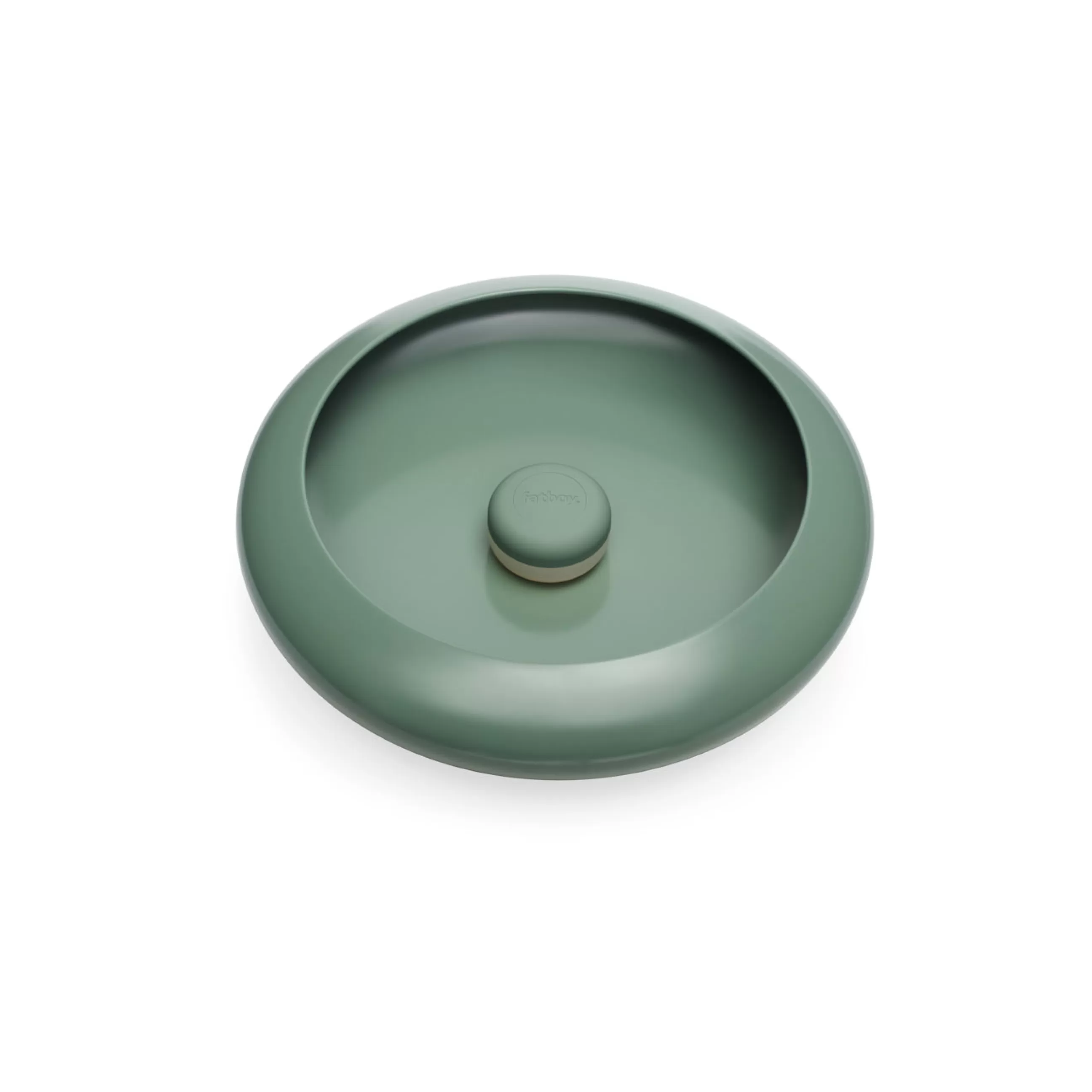Lampes Sans Fil>Fatboy Lampe Exterieur Sans Fil Rechargeable Oloha Medium Metal Vert / Applique D'extérieur - O 30 Cm - Vert Sauge