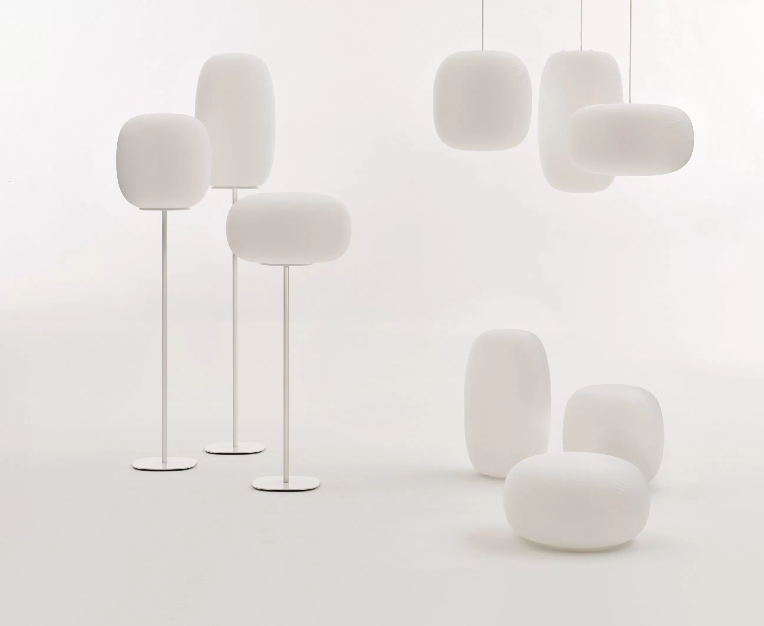 Mobilier Et Objets Lumineux>MyYour Lampe Exterieur Sans Fil Rechargeable Pandora Large Plastique Led Rgb / Tabouret Lumineux - H 70 Cm - Blanc