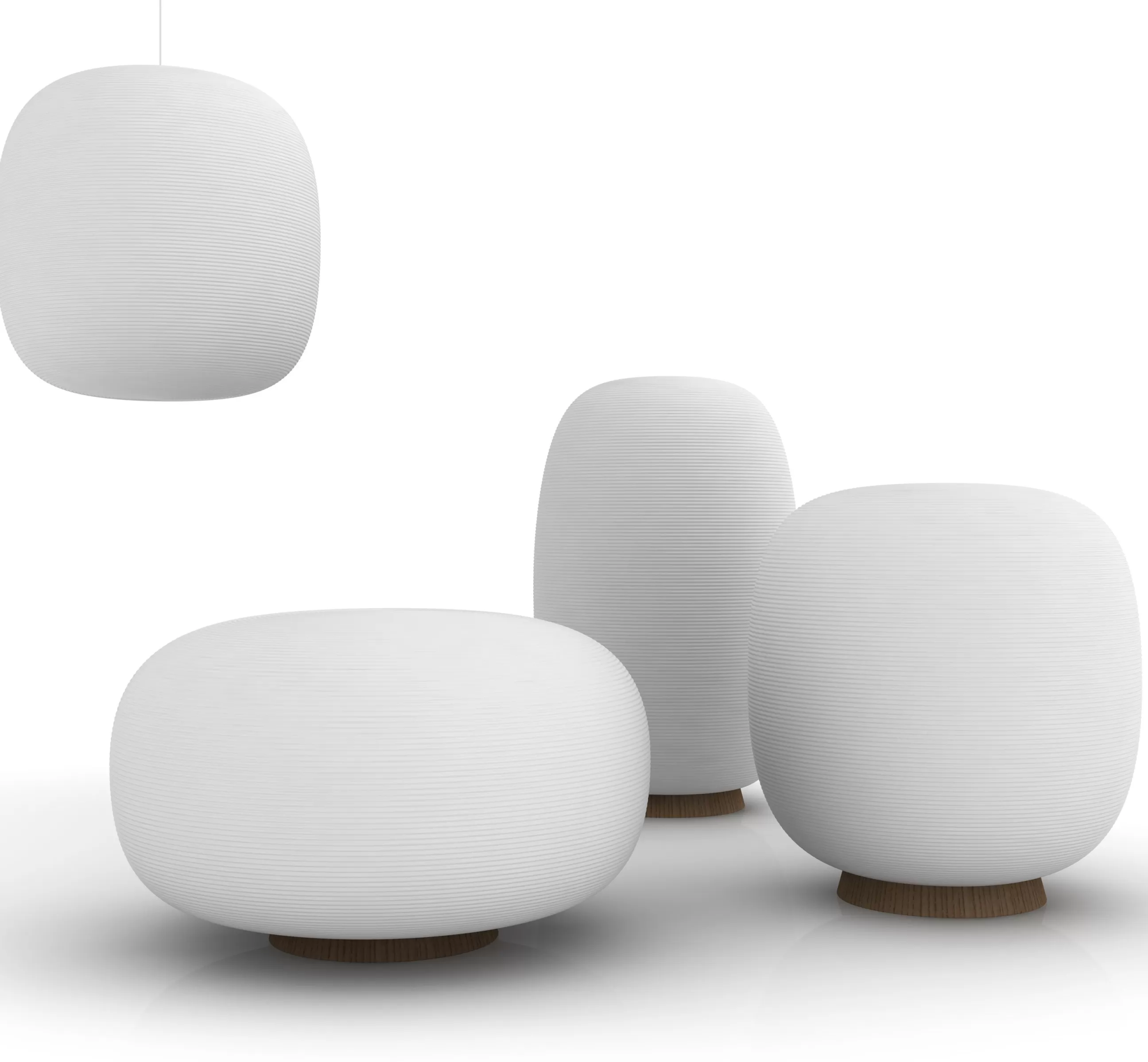 Mobilier Et Objets Lumineux>MyYour Lampe Exterieur Sans Fil Rechargeable Pandora Large Plastique Led Rgb / Tabouret Lumineux - H 70 Cm - Blanc