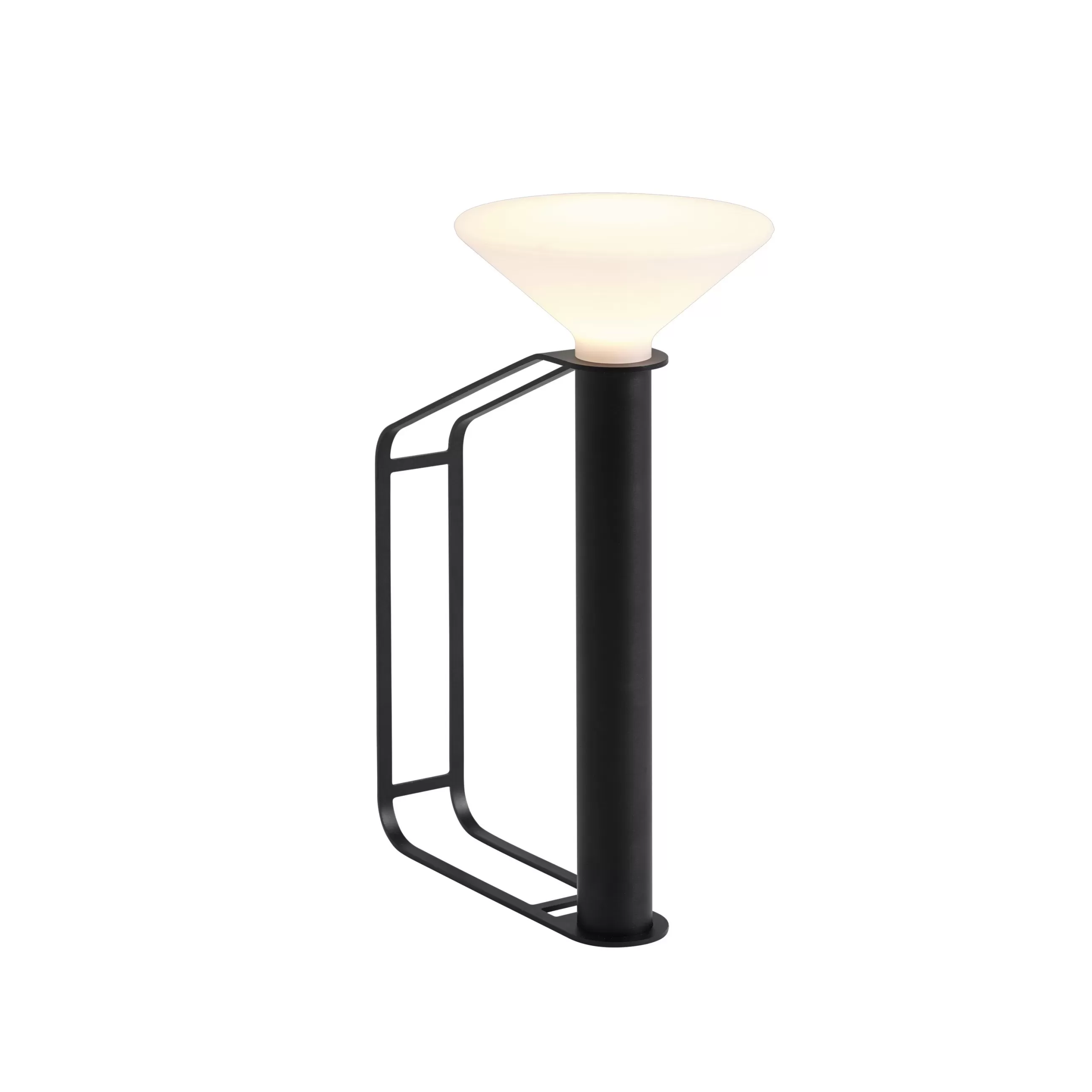 Luminaires D'extérieur>Muuto Lampe Exterieur Sans Fil Rechargeable Piton Metalmetal- Noir