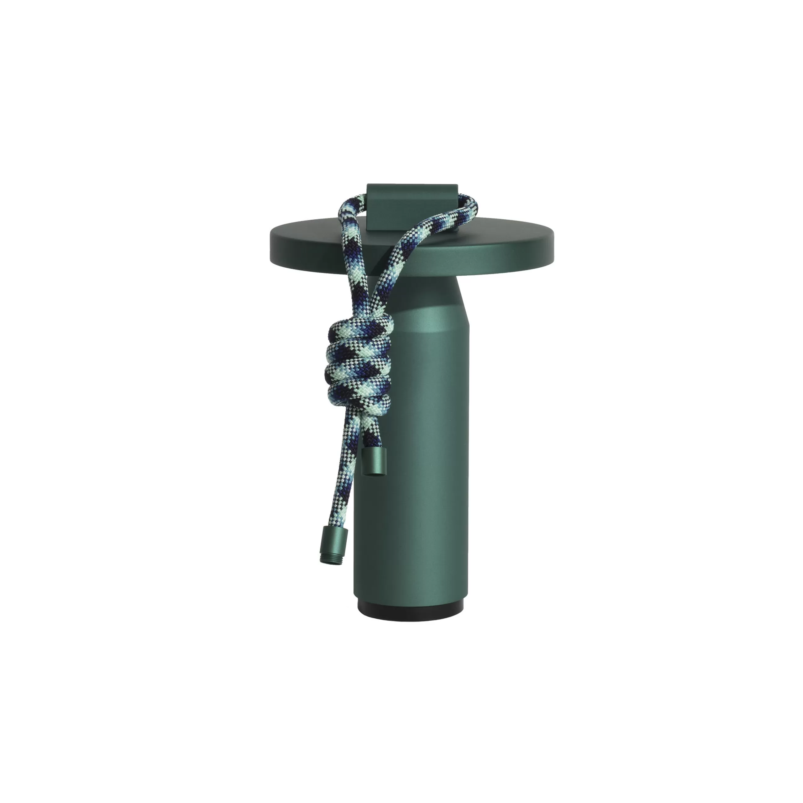 Luminaires D'extérieur>Petite Friture Lampe Exterieur Sans Fil Rechargeable Quasar Led Metal Vert Metal/ H 26 Cm - Vert Emeraude