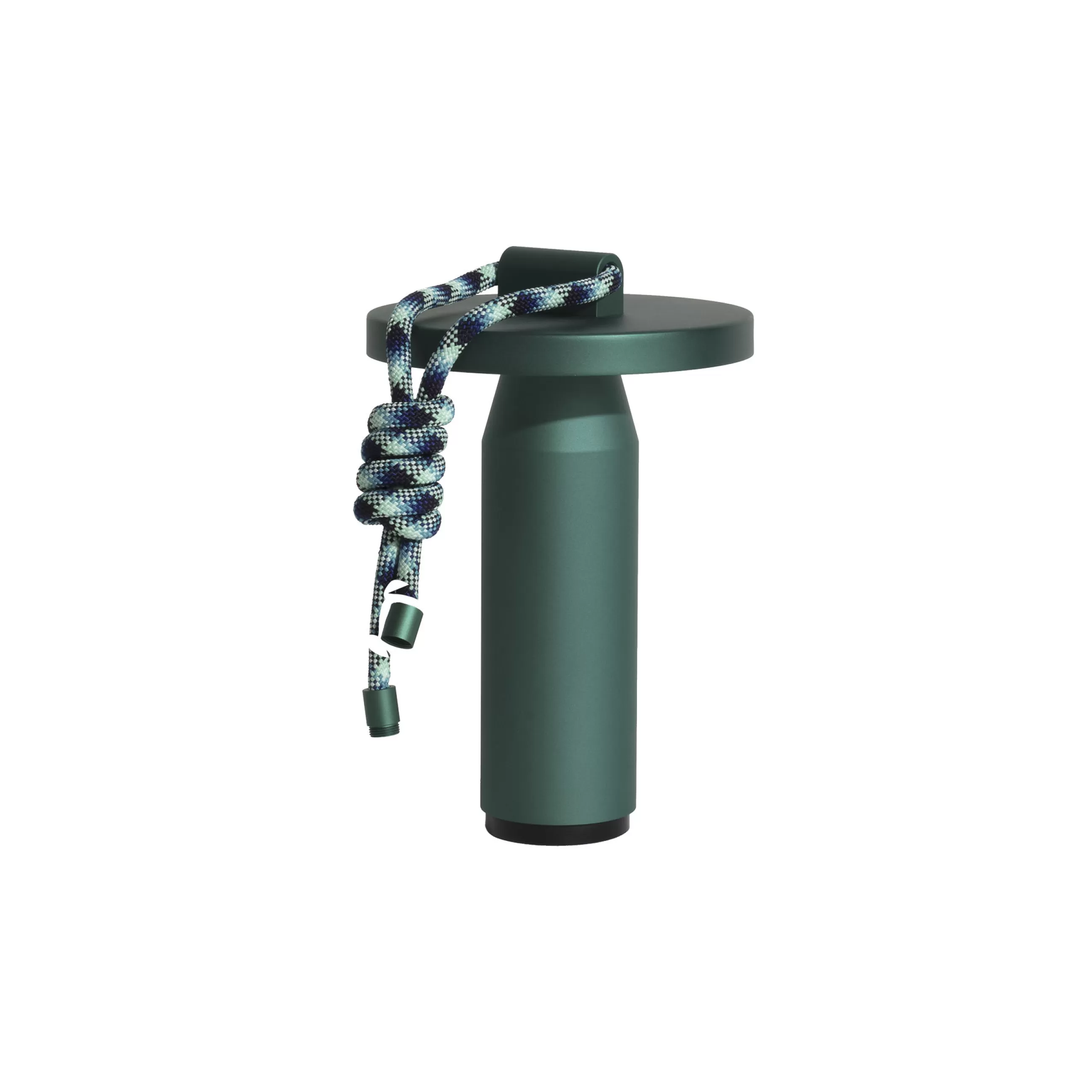 Luminaires D'extérieur>Petite Friture Lampe Exterieur Sans Fil Rechargeable Quasar Led Metal Vert Metal/ H 26 Cm - Vert Emeraude