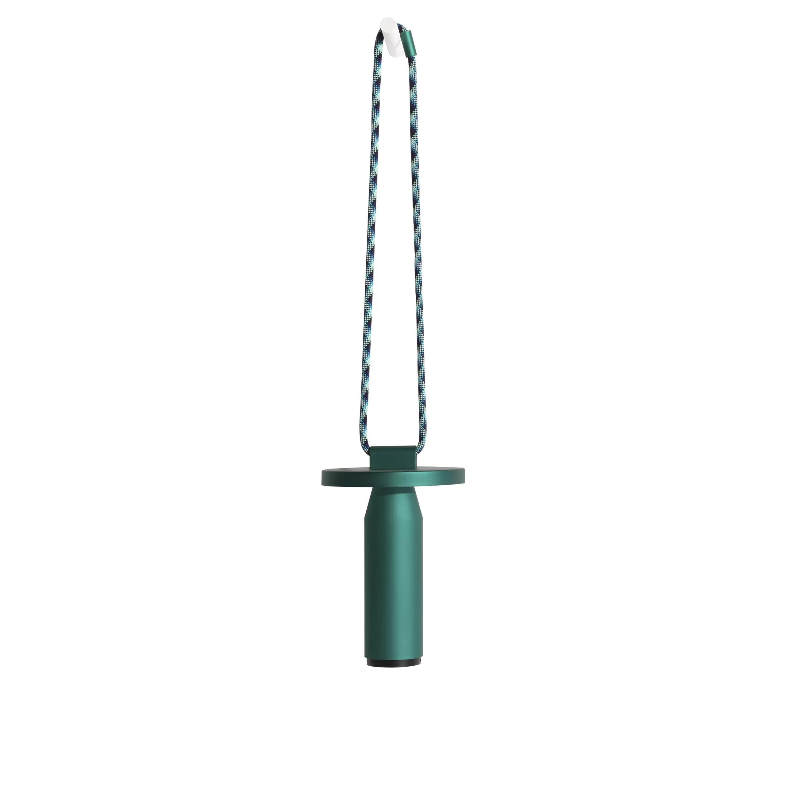 Luminaires D'extérieur>Petite Friture Lampe Exterieur Sans Fil Rechargeable Quasar Led Metal Vert Metal/ H 26 Cm - Vert Emeraude