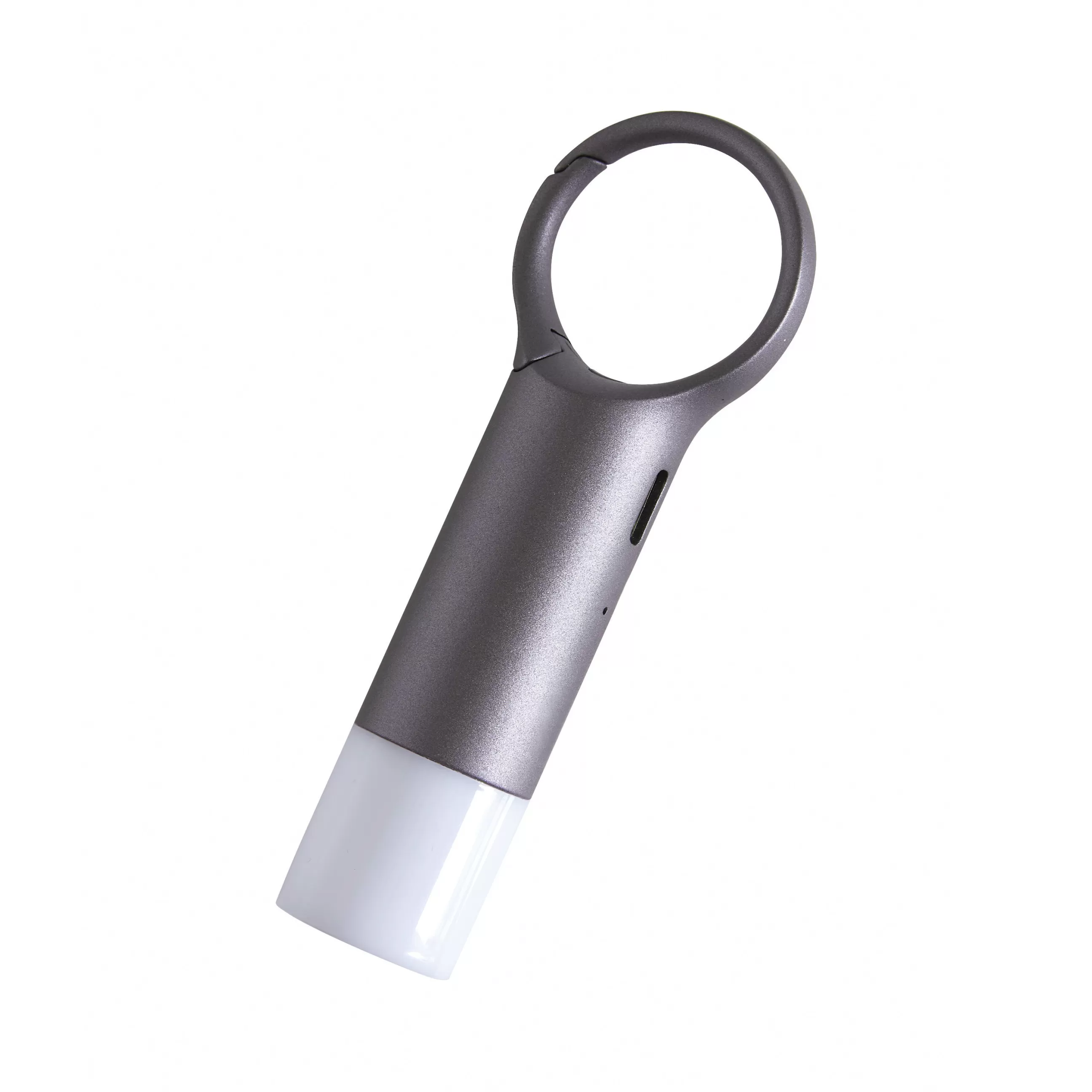 Objets Connectes Accessoires High Tech>Lexon Lampe Led De Signalisation Nomaday Flash Metal / Mousqueton - Lumiere Visible Jusqu’A 200M / Recharge Usb - Metal Gun