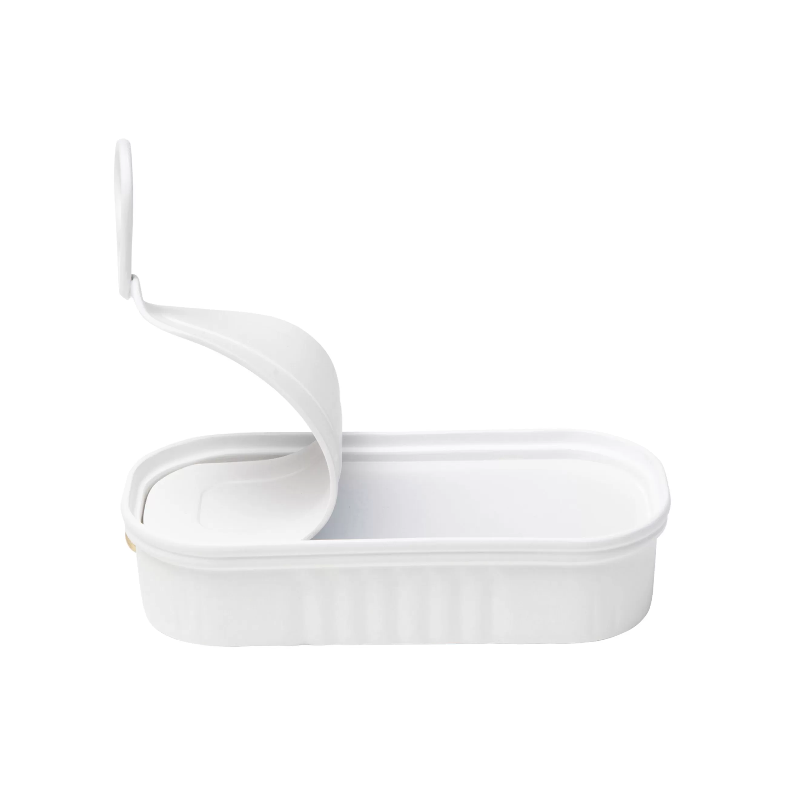 Dessous De Plat>Seletti Lampe Sans Fil Rechargeable Daily Glow - Sardine Led Plastique / Resine - O 11.5 X H 24,5 Cm / Usb - Blanc