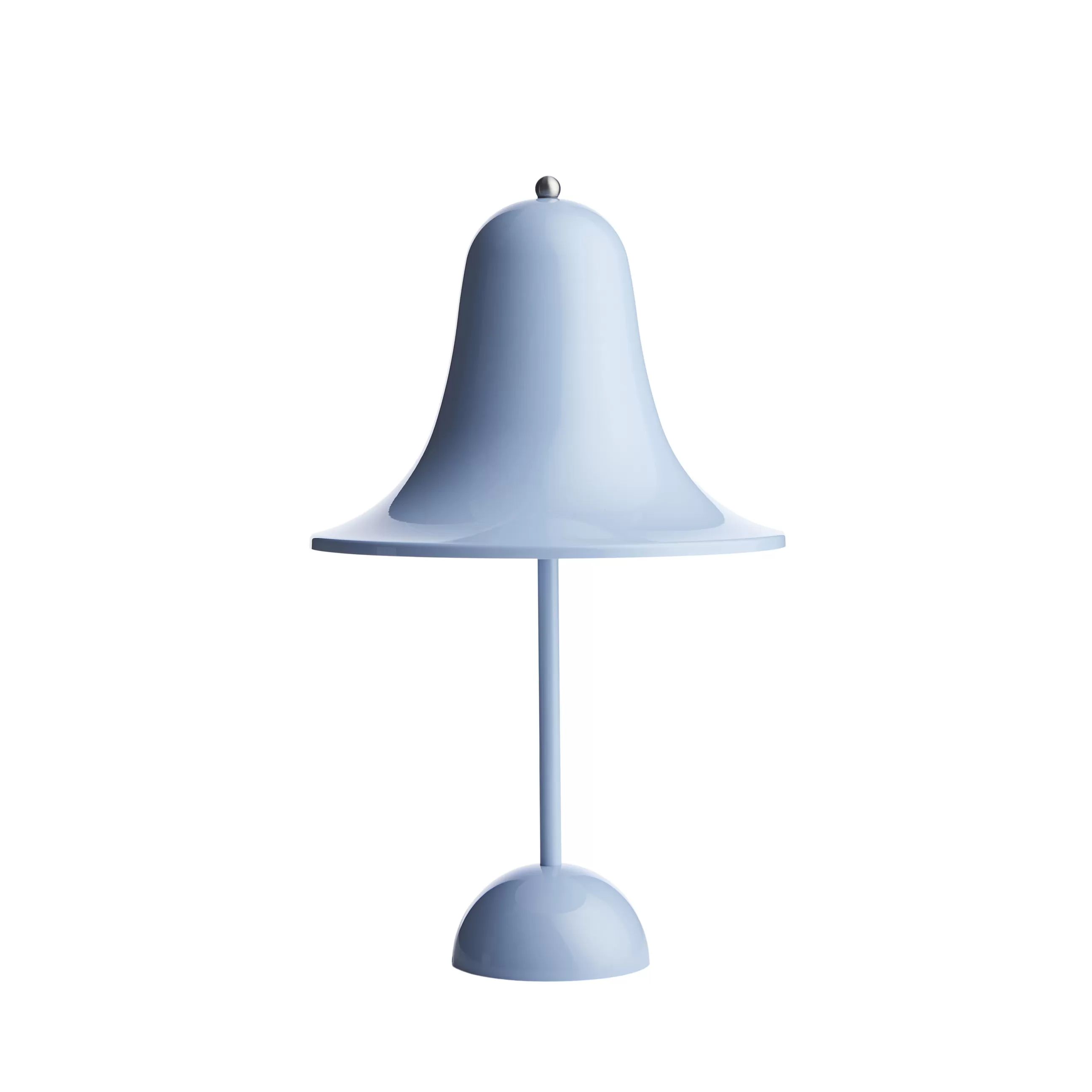 Terrasses Et Balcons>Verpan Lampe Sans Fil Rechargeable Pantop Portable Led Plastique Bleu / Verner Panton (1980) - Bleu Pale