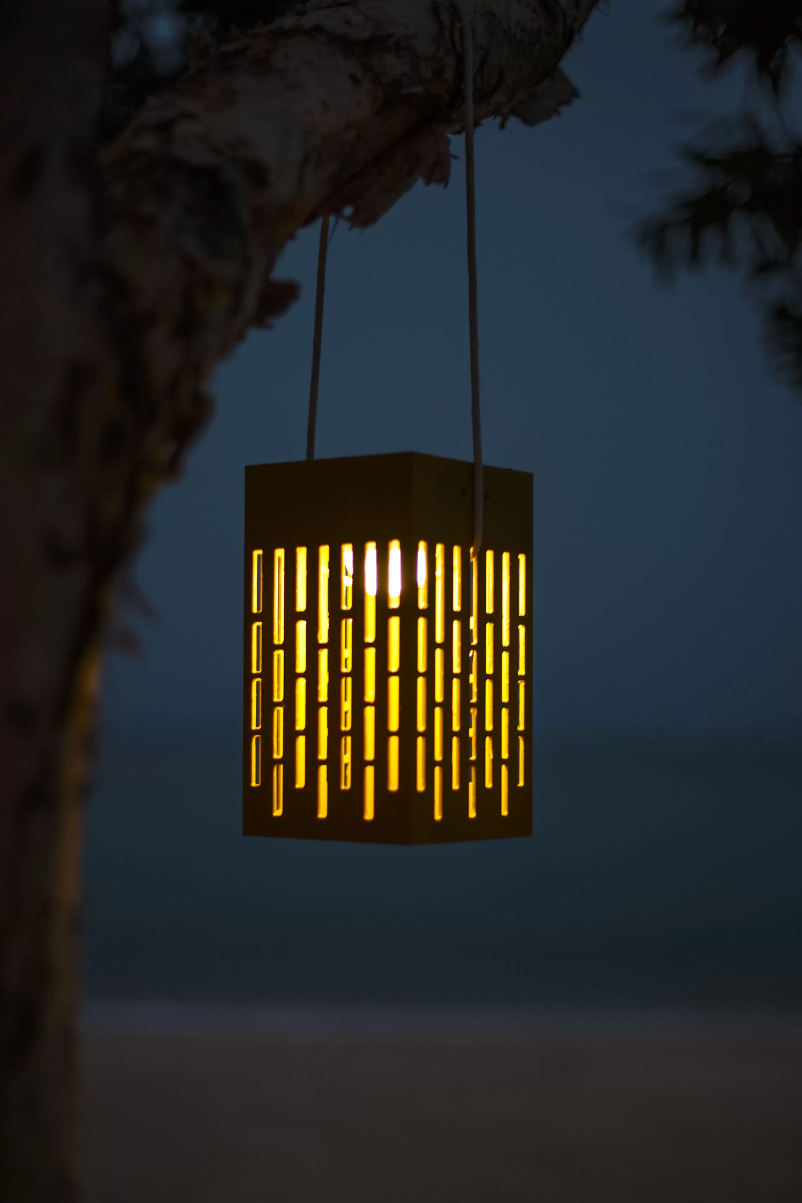 Led>Maiori Lampe Solaire D'extérieur La Lampe Pose 04 Metal Gris Metal Marron / Led - Hybride & Connectee - Taupe