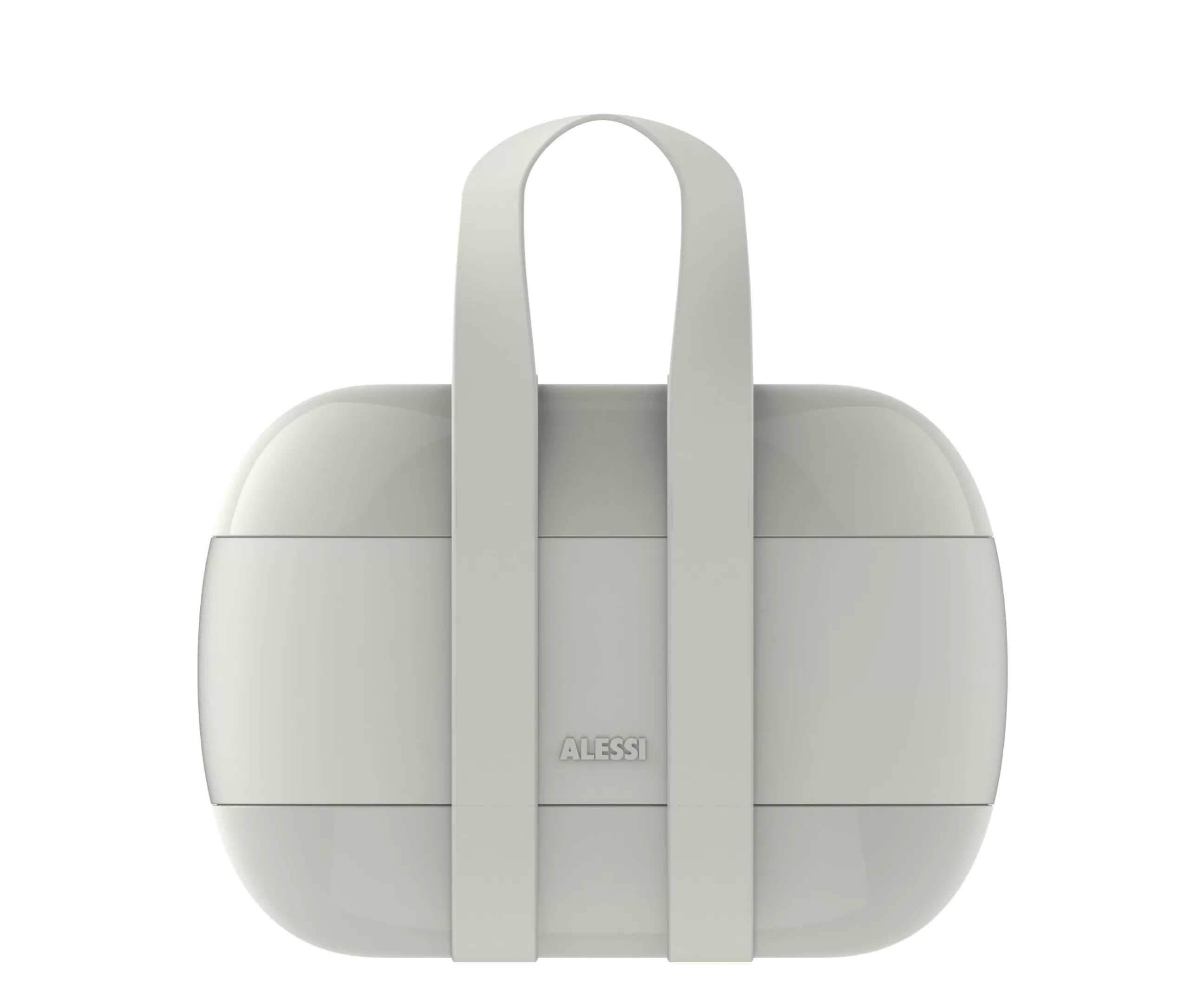 Boîtes Et Conservation>Alessi Lunch Box Food A Porter Plastique/ Large - 3 Compartiments - Gris