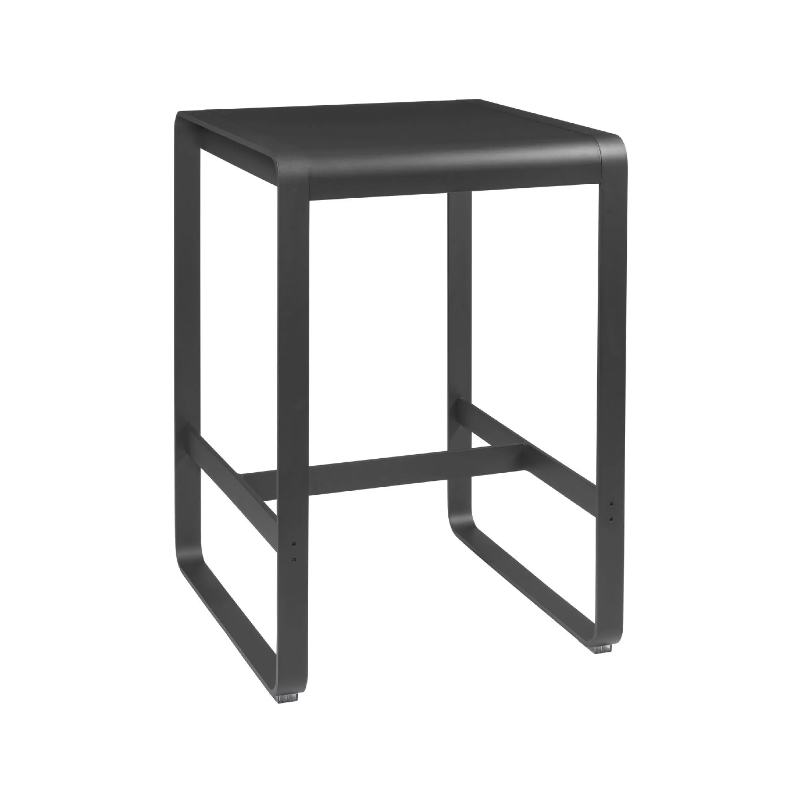 Tables Hautes Et Bars D'extérieur>Fermob Mange-Debout Bellevie Metal Noir / 74 X 80 X H 105 Cm - Carbone
