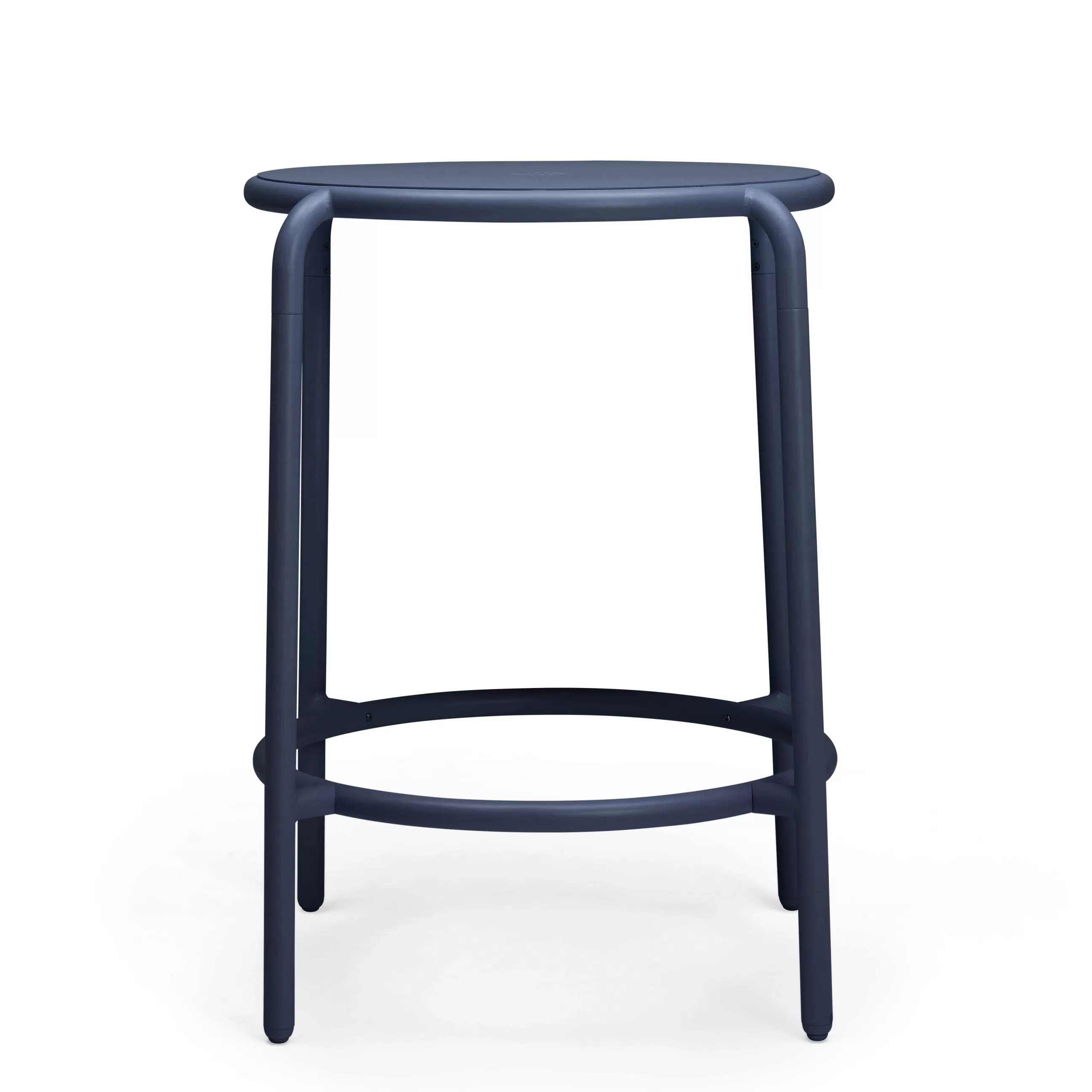 Tables Hautes Et Bars D'extérieur>Fatboy Mange-Debout Toni Haute Bistreau Metal Bleu / 59 X H 108 Cm - Aluminium - Ocean Fonce