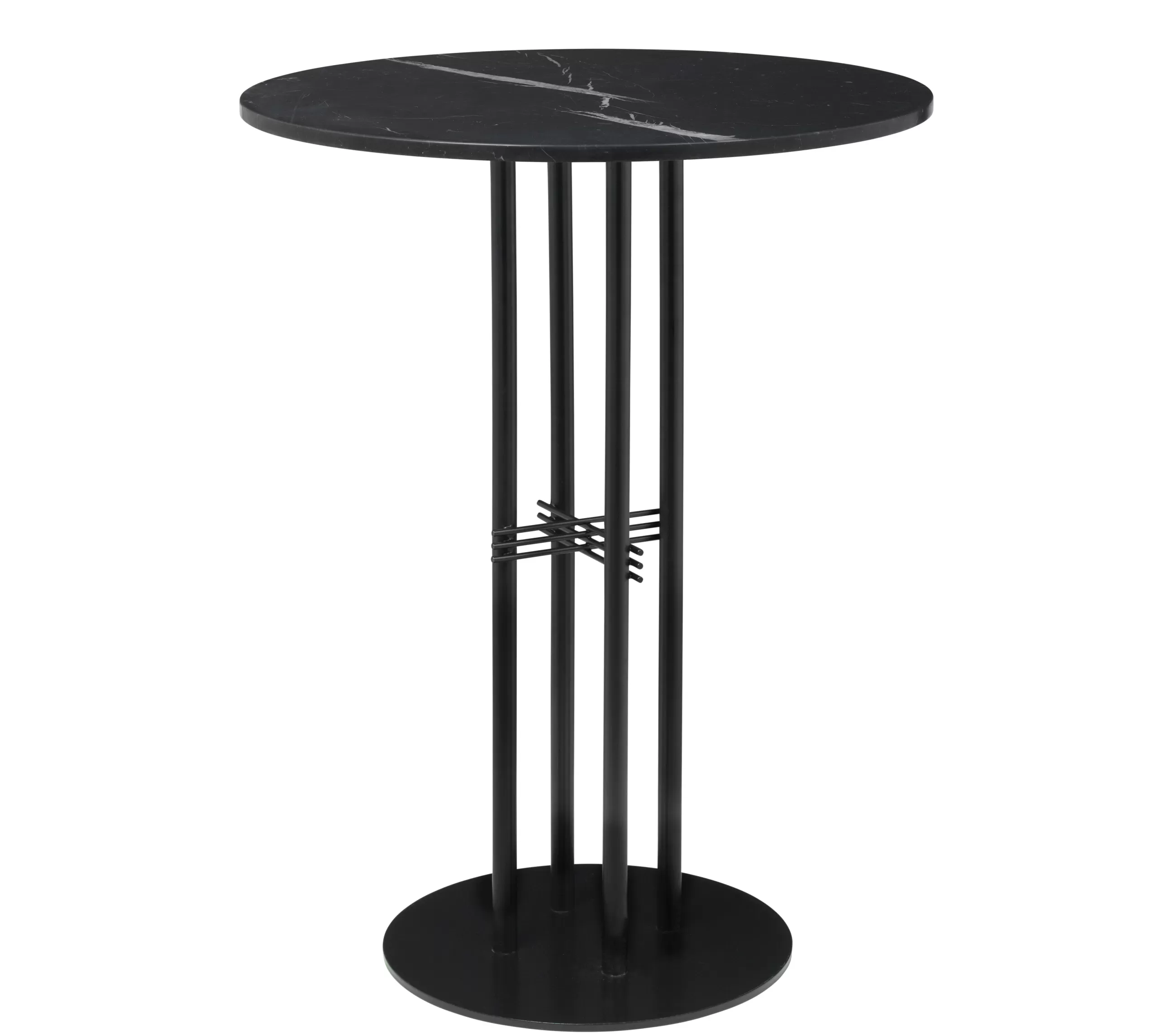Mange Debout Et Bars>Gubi Mange-Debout Ts Column Metal Pierre / Gamfratesi - O 80 X H 105 Cm - Noir