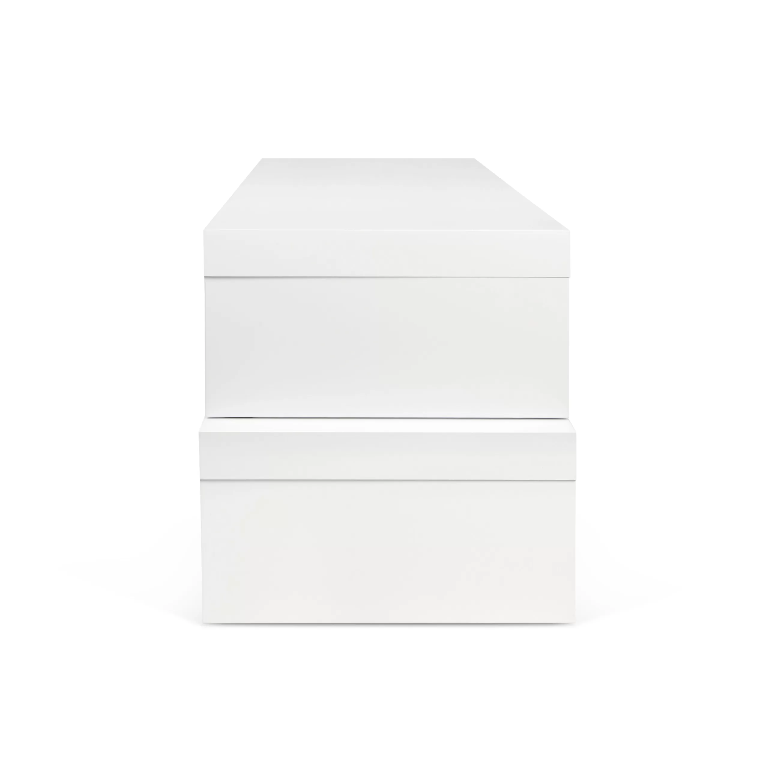 Meubles Tv>POP UP HOME Meuble Tv Philae Boispivotant & Extensible / L De 125 A 235 Cm - Blanc