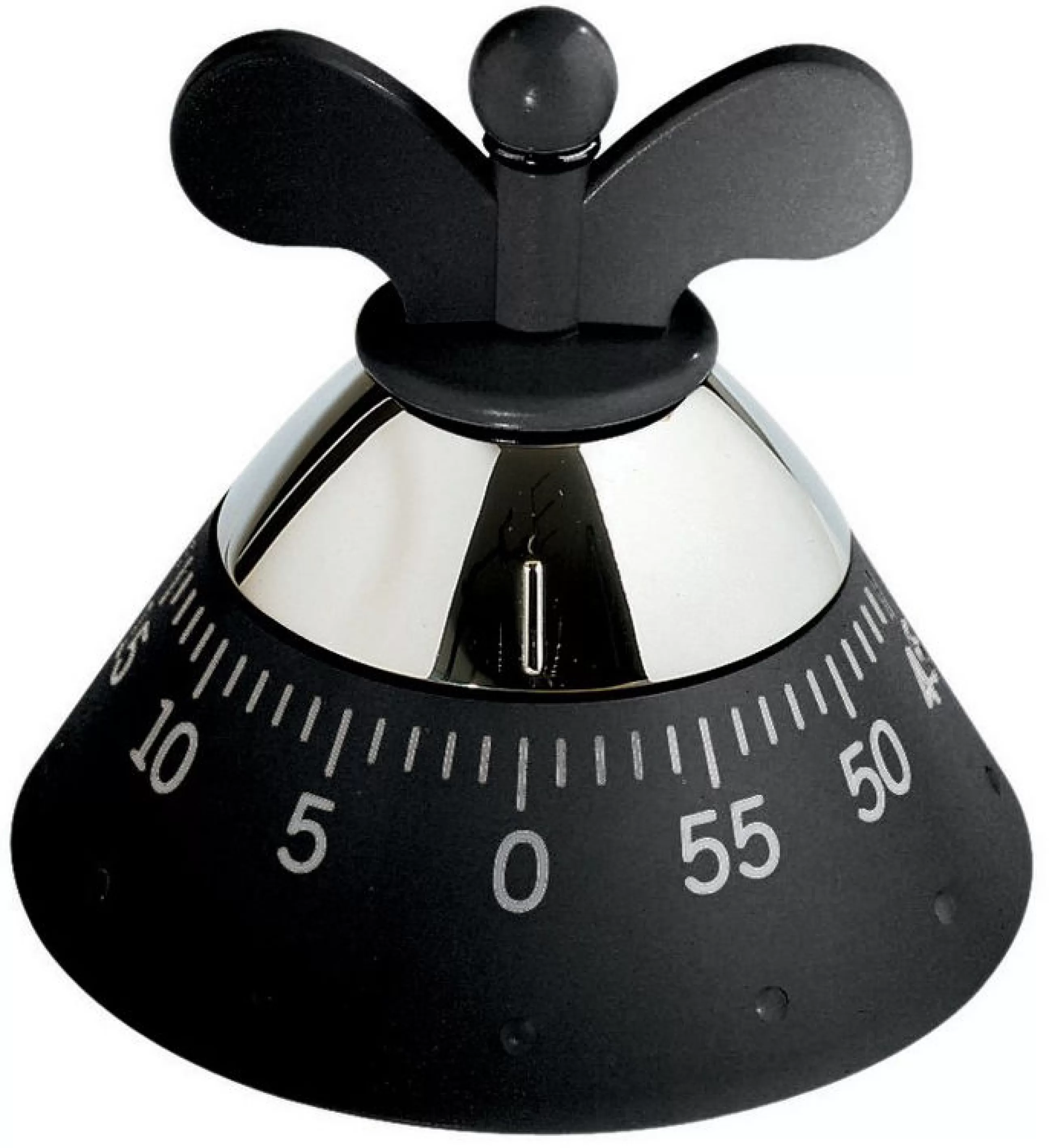 Ustensiles De Cuisines>Alessi Minuteur  Metal Plastique- Noir