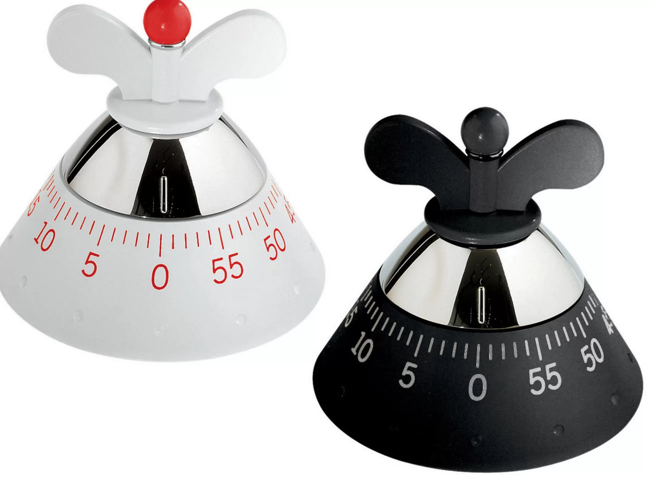 Ustensiles De Cuisines>Alessi Minuteur  Metal Plastique- Noir