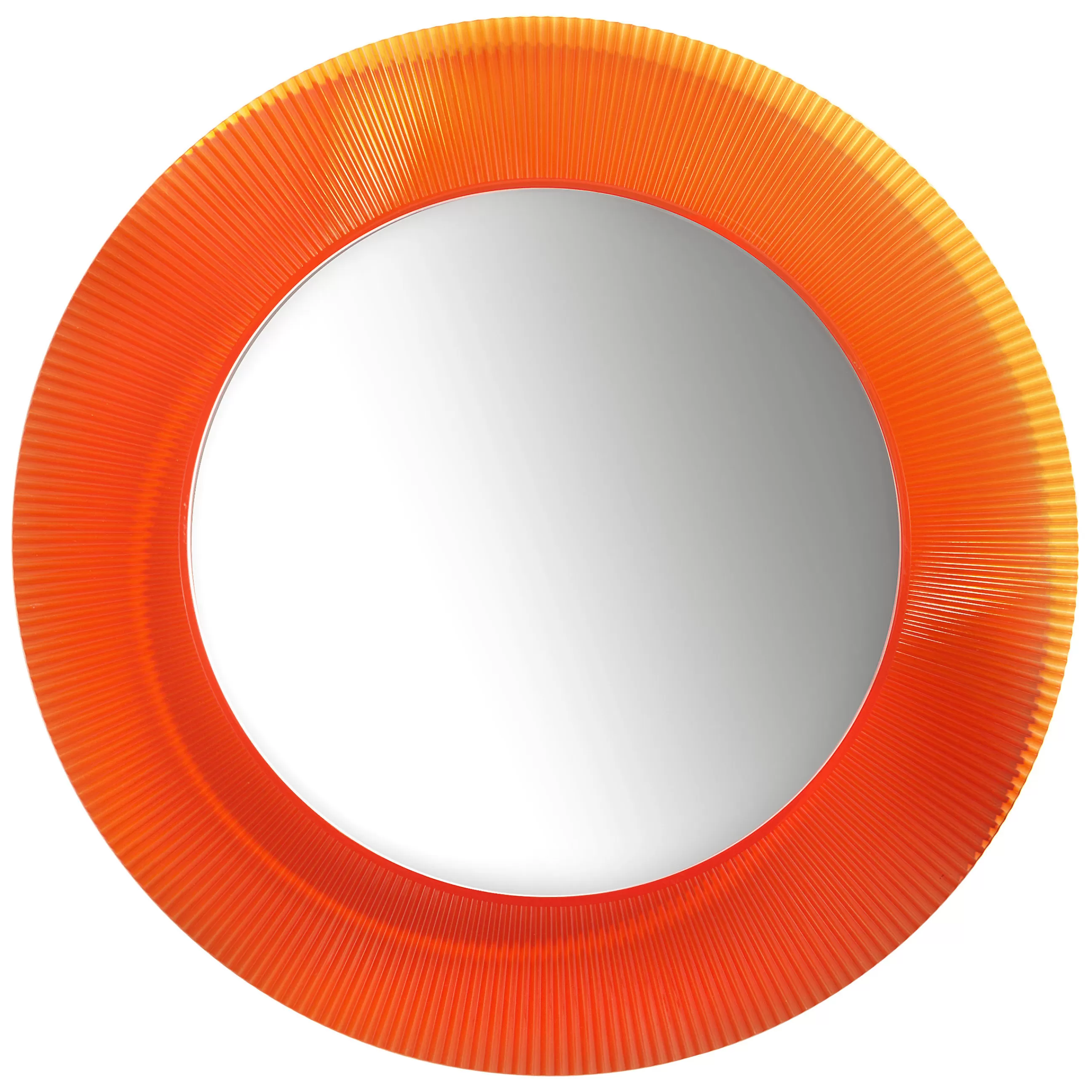 Accessoires Salle De Bains>Kartell Miroir Mural All Saints Plastique Orange / O 78 Cm - Orange Tangerine
