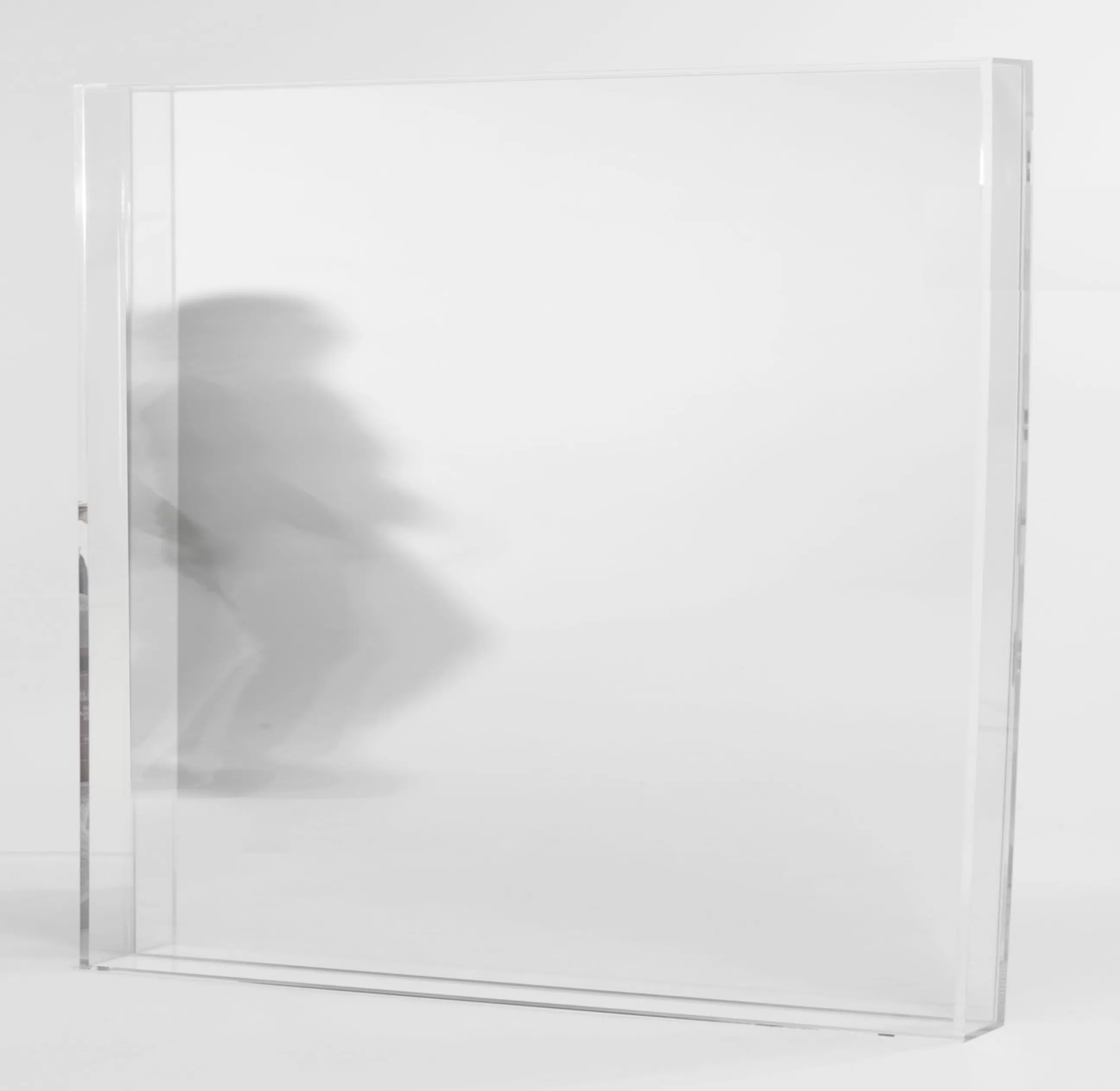 Accessoires Salle De Bains>Kartell Miroir Mural Only Me Plastique Transparent / L 50 X H 50 Cm - Cristal