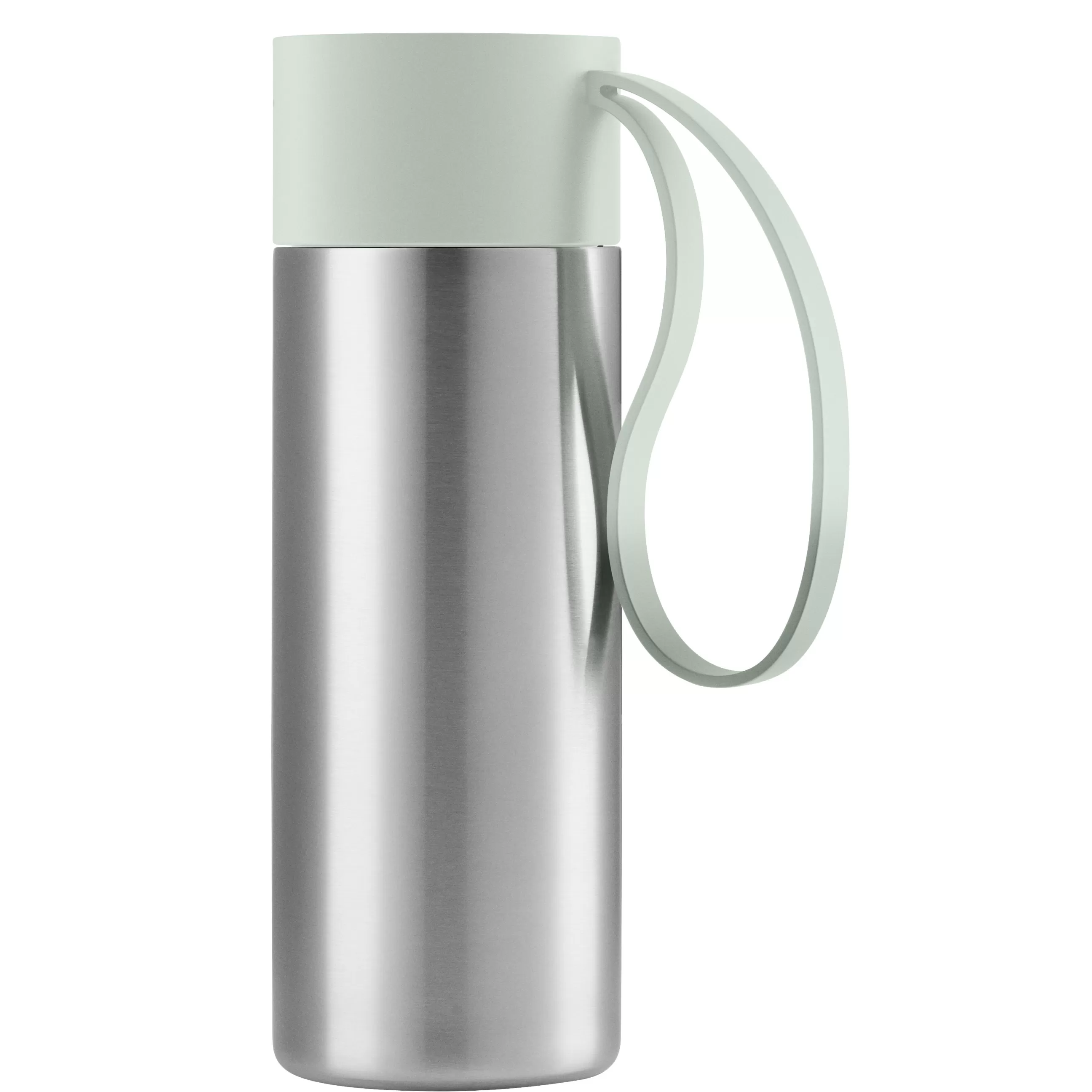 Gourdes Et Thermos>Eva Solo Mug Isotherme To Go Cup Metal Vert /Avec Couvercle - 0,35 L - Acier Brosse - Vert Sauge