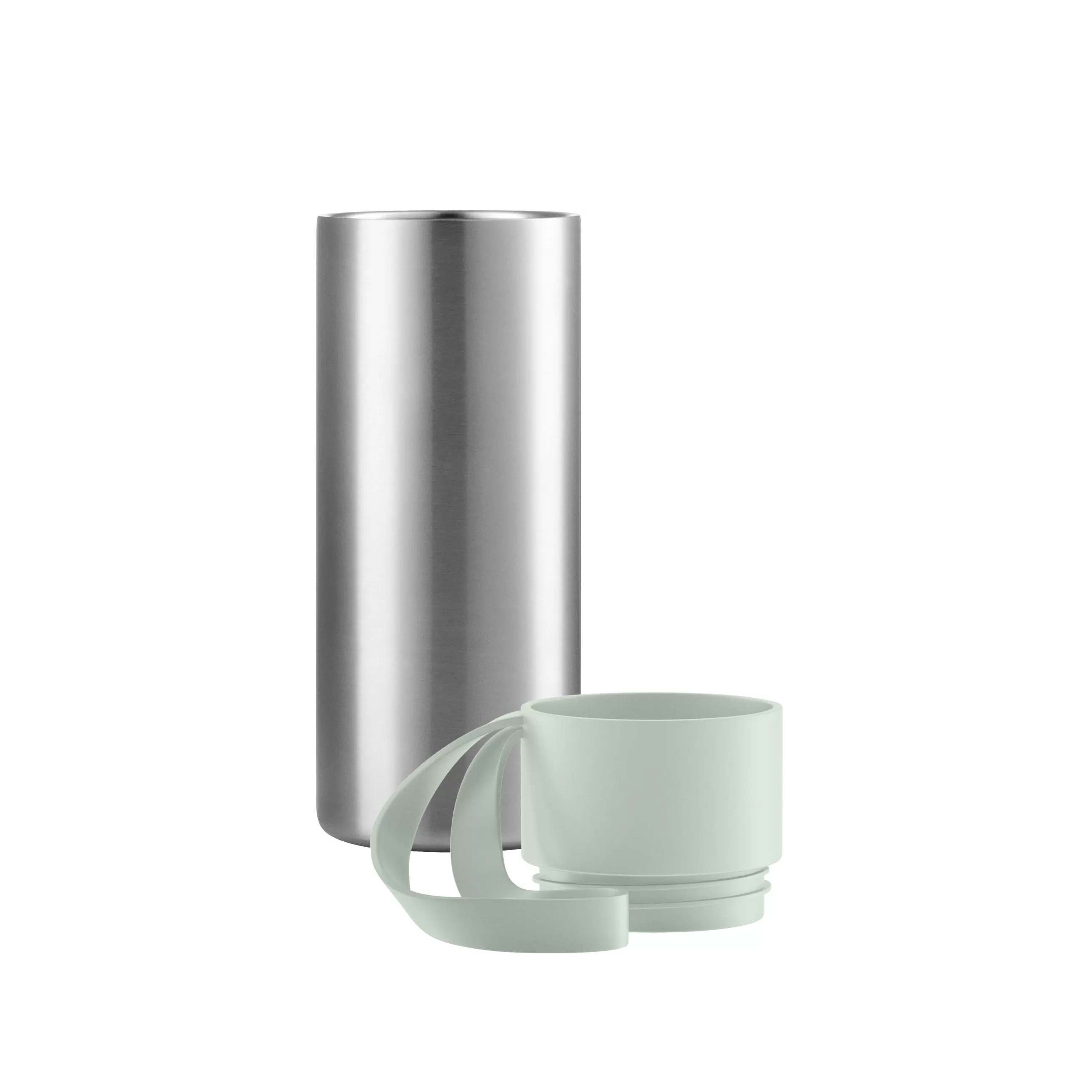 Gourdes Et Thermos>Eva Solo Mug Isotherme To Go Cup Metal Vert /Avec Couvercle - 0,35 L - Acier Brosse - Vert Sauge
