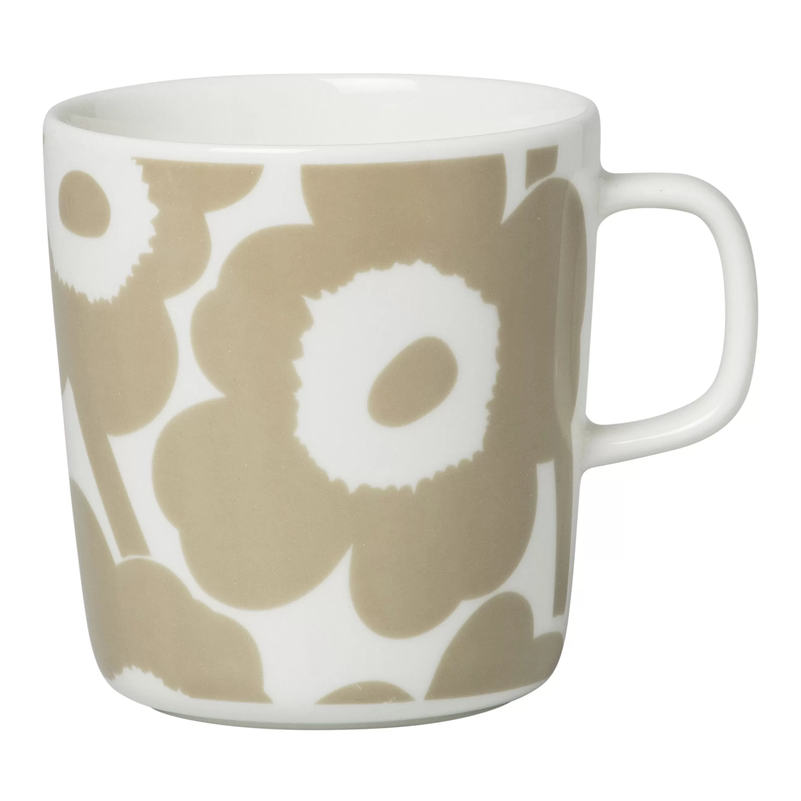 Tasses Et Mugs>Marimekko Mug Unikko Ceramique Beige / 40 Cl - Beige - Blanc