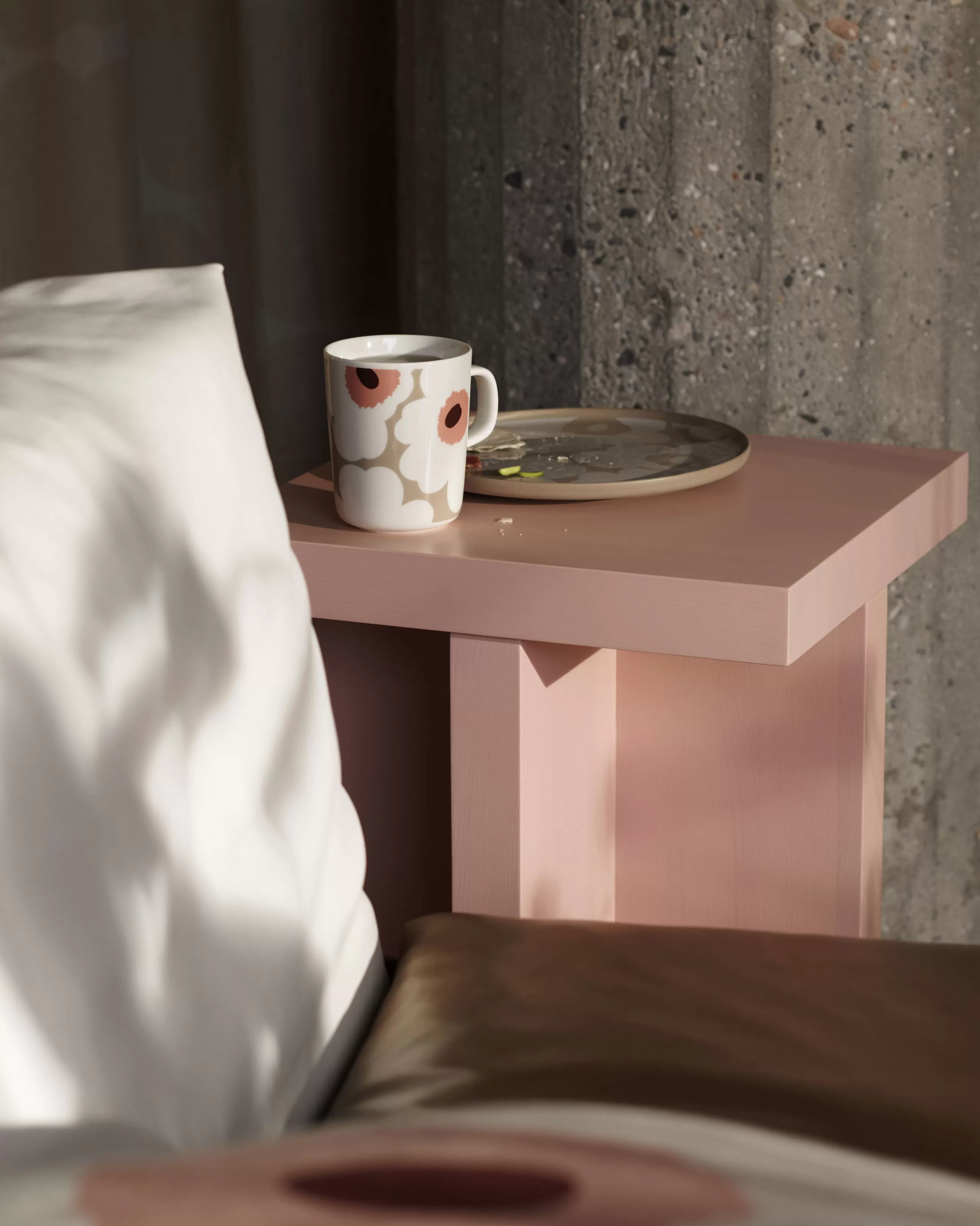 Tasses Et Mugs>Marimekko Mug Unikko Ceramique Multicolore / 25 Cl - Argile - Bordeaux - Rose