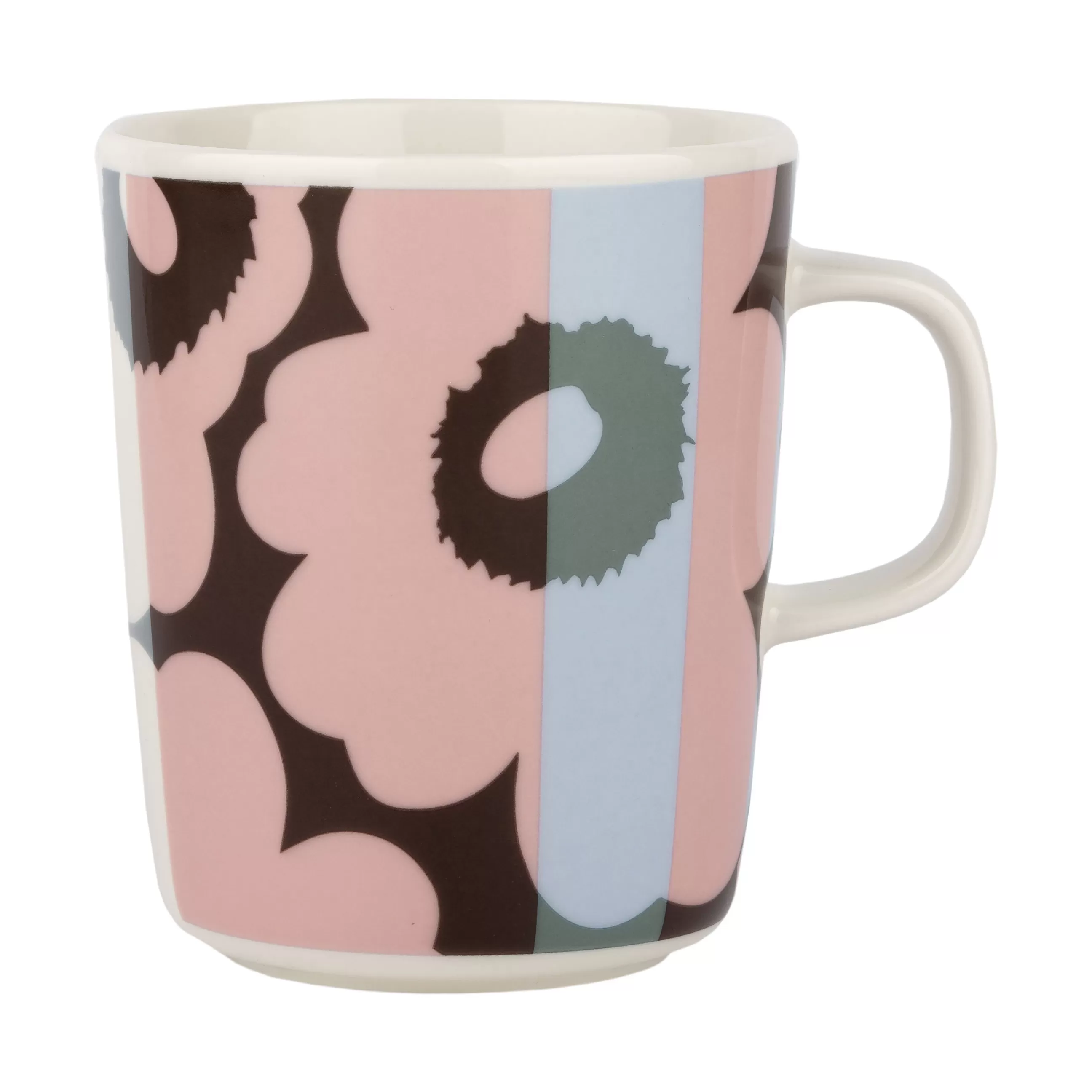 Tasses Et Mugs>Marimekko Mug Unikko Ralli Ceramique Multicolore / 25 Cl - Bleu Ciel - Rose