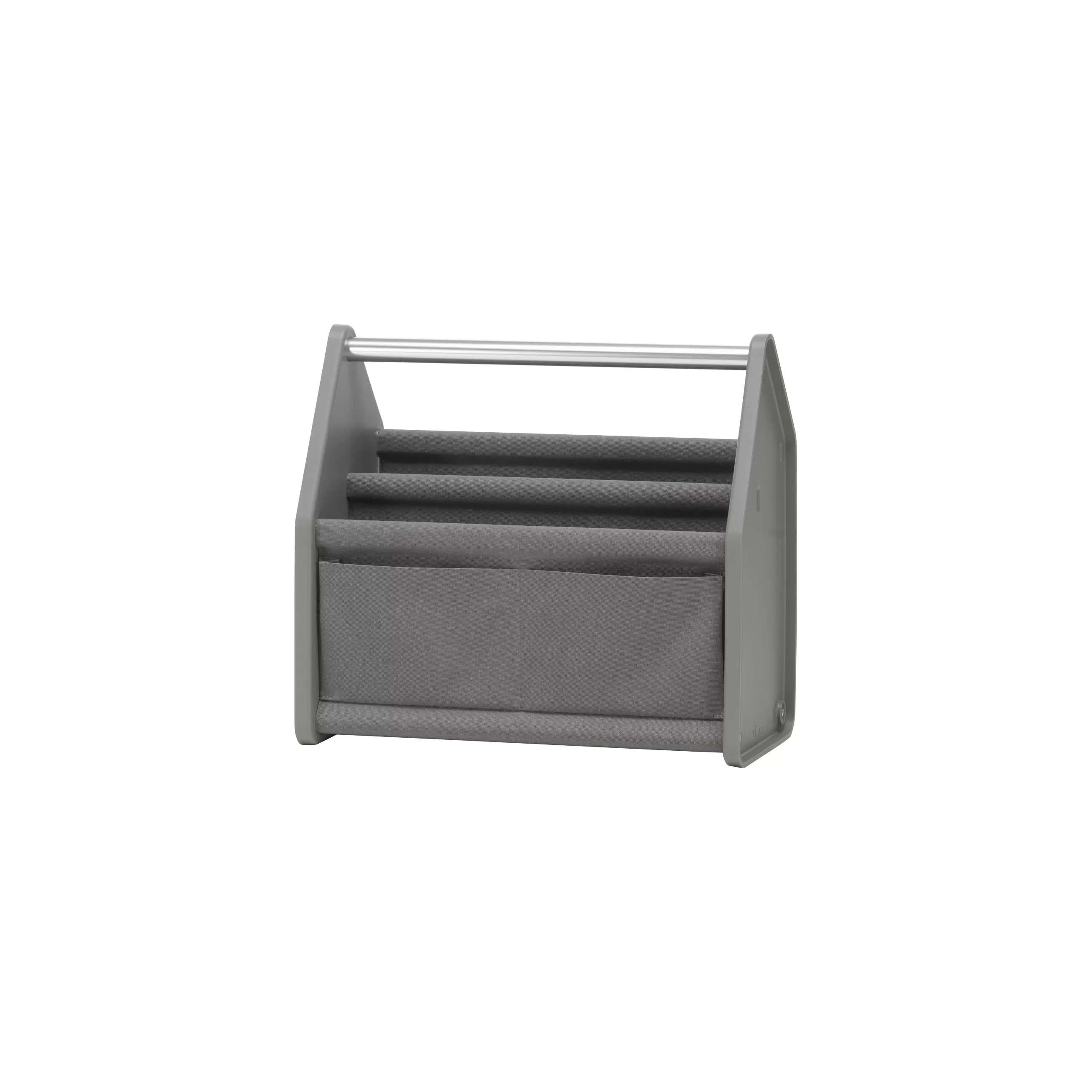 Accessoires Bureau>Vitra Panier Locker Box Small Tissu Gris / Organiseur De Bureau - Tissu / L 36,5 Cm - Gris Fonce
