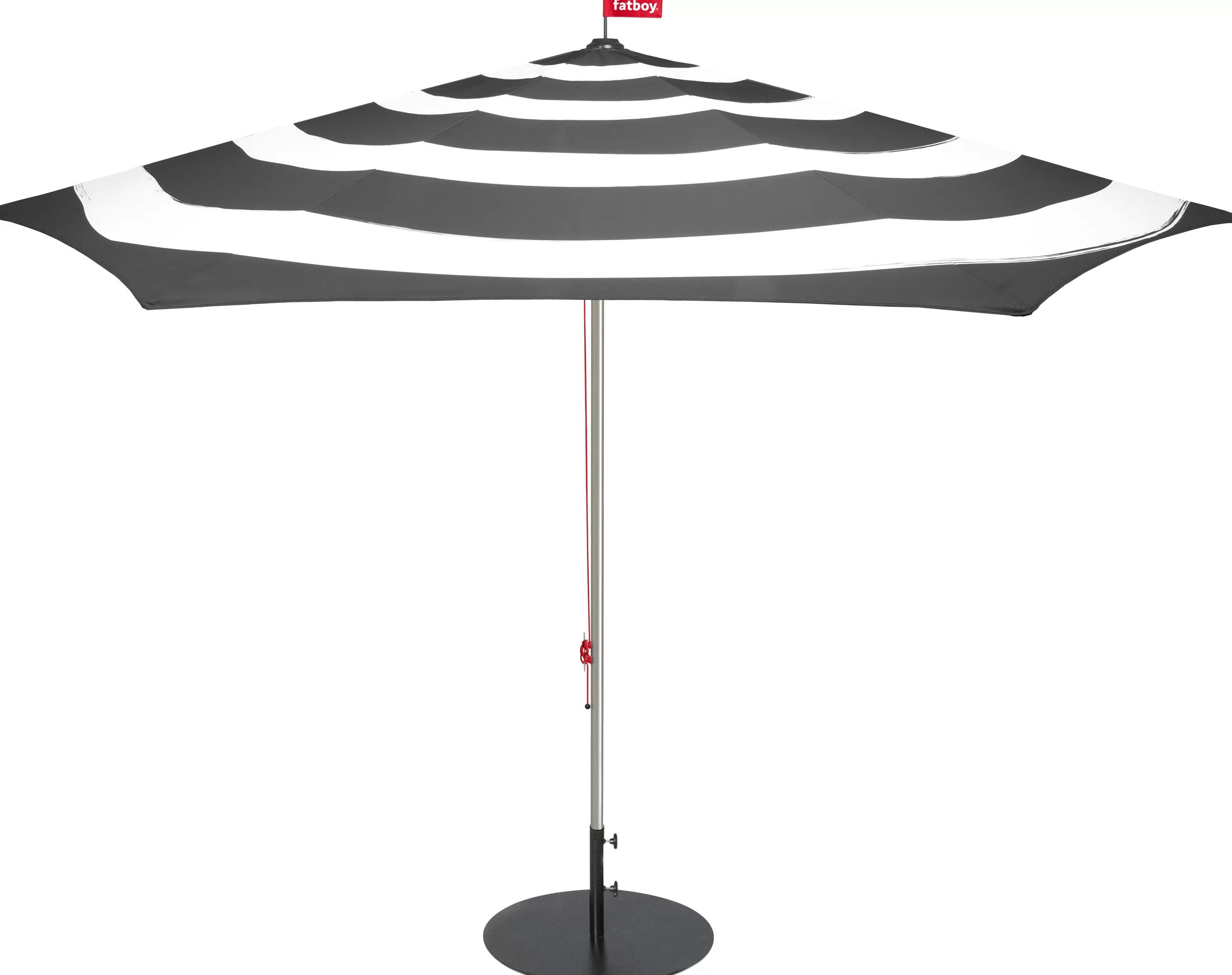 Parasols>Fatboy Parasol Stripesol Metal Tissu Gris / O 350 Cm - Gris Anthracite