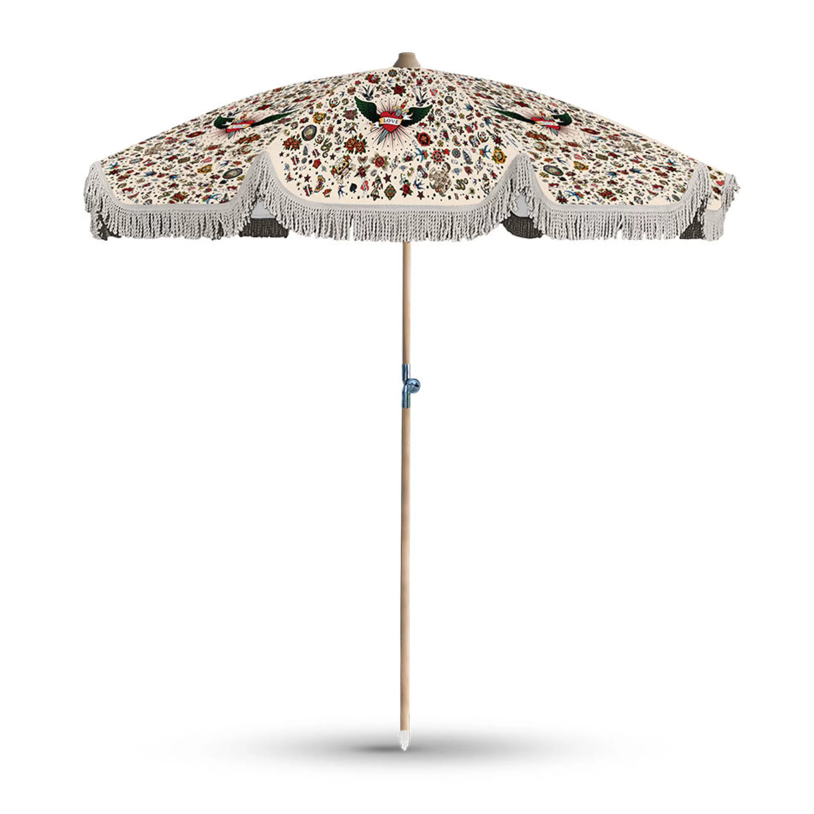 Parasols>PODEVACHE Parasol Tattoo Tissu / Inclinable - O 200 Cm - Multicolore