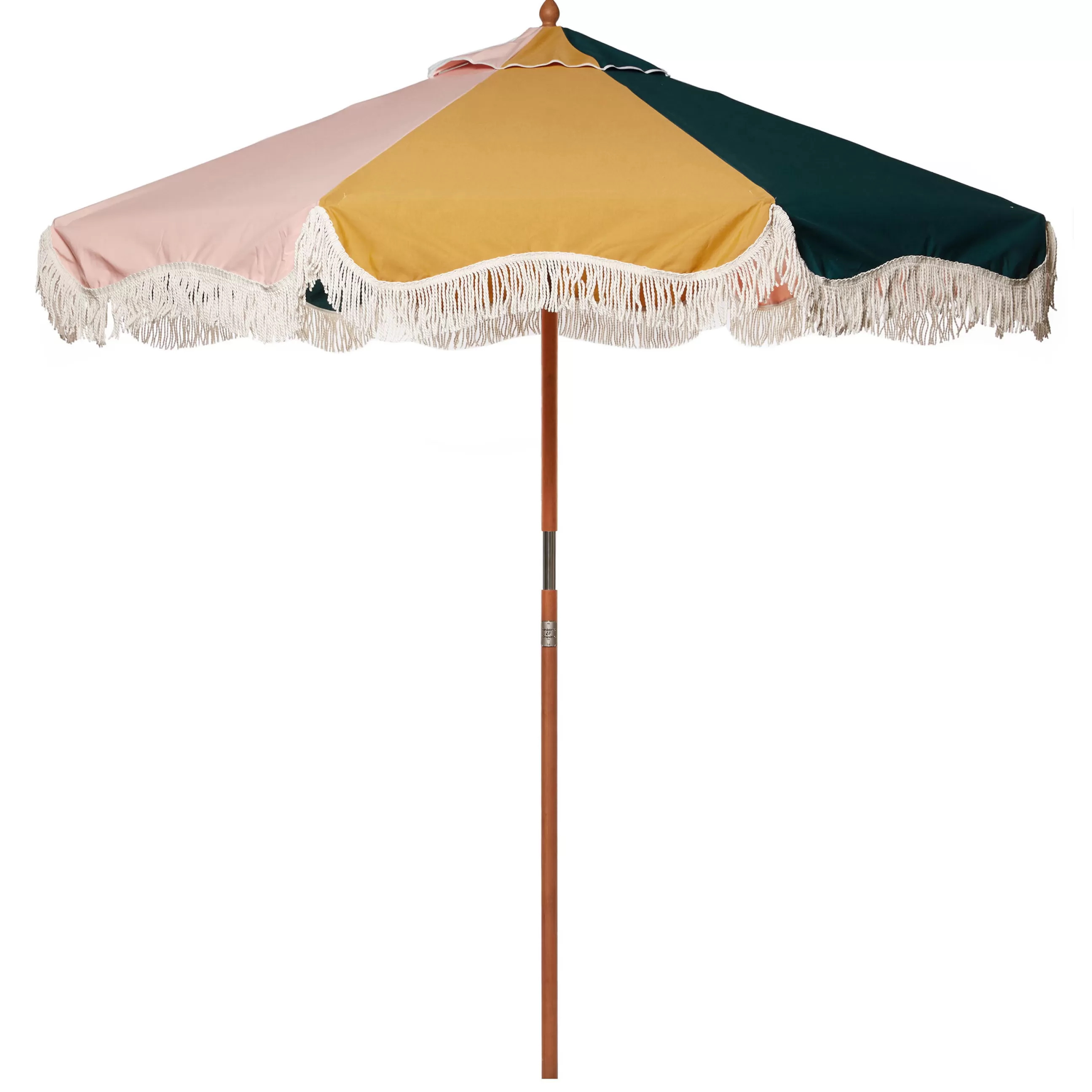 Parasols>BUSINESS & PLEASURE Parasol The Market Tissu Bois Multicolore / O 210 Cm - Bambou - Multicolore