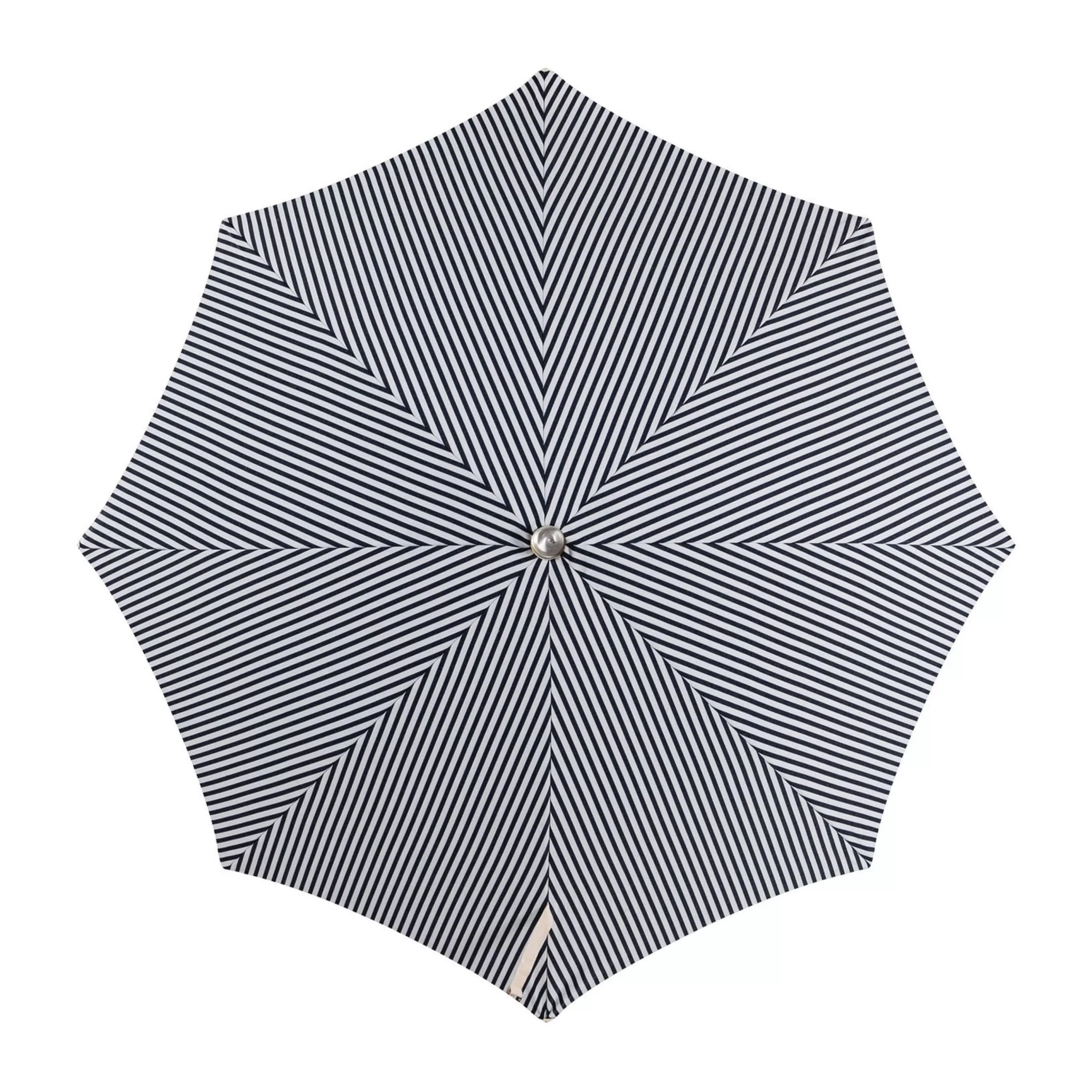 Parasols>BUSINESS & PLEASURE Parasol The Premium Beach Tissu Bois Bleu / O 180 Cm - Inclinable - Blanc - Bleu Marine - Bois Naturel