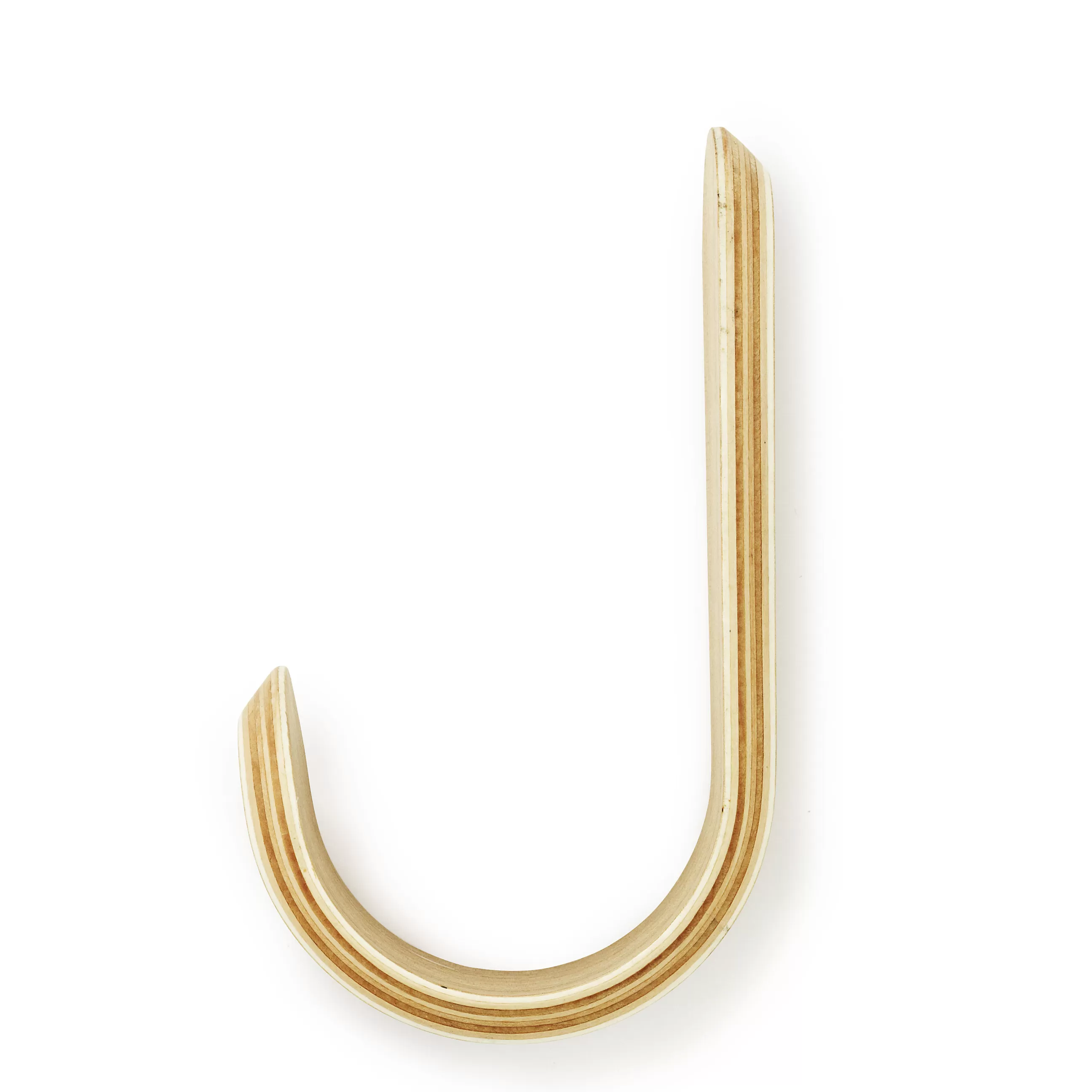 Portemanteaux Patères Portants>Normann Copenhagen Patere Curve Bois Naturel / H 17,7 Cm - Frene Naturel