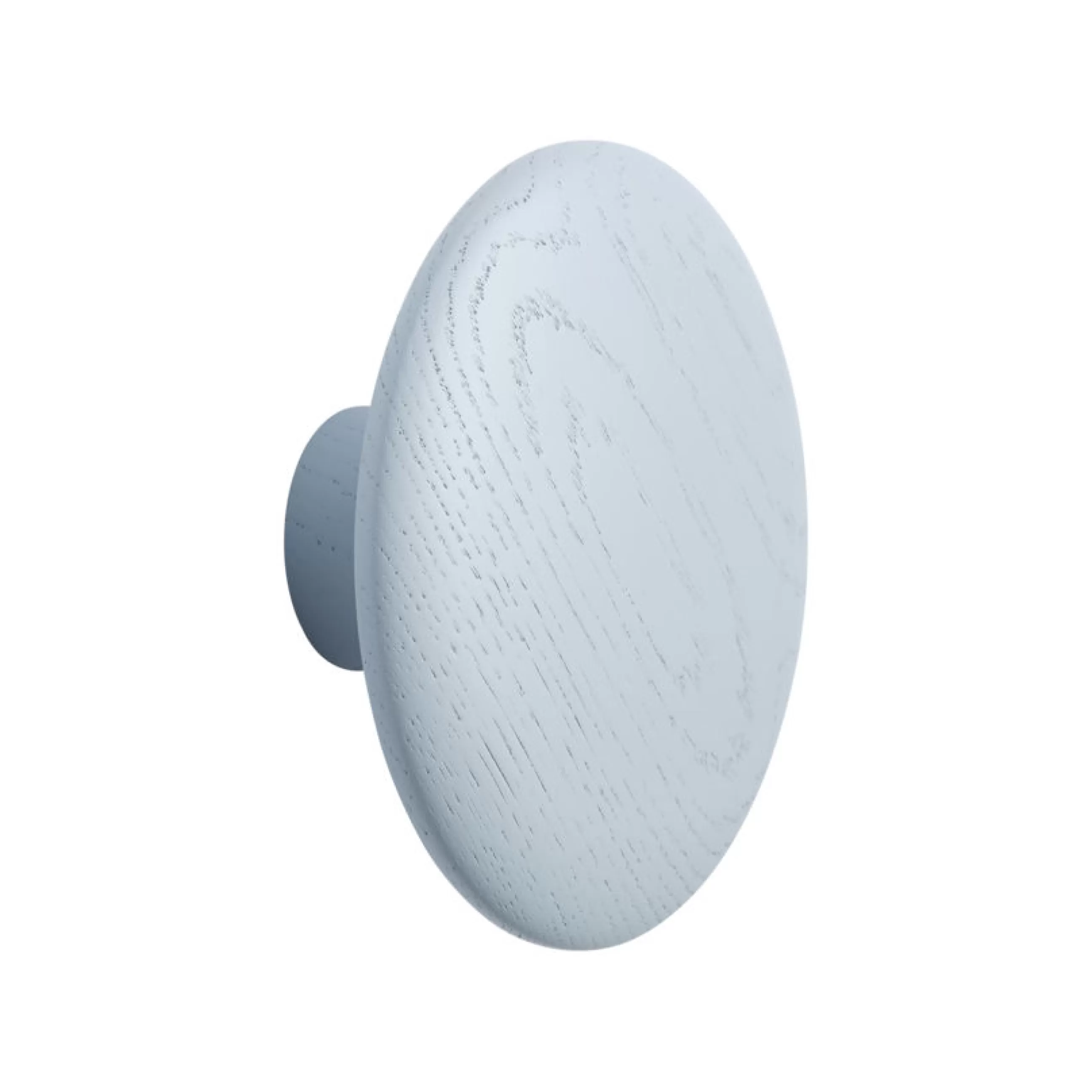Portemanteaux Patères Portants>Muuto Patere The Dots Wood Bois Bleu / Medium - O 13 Cm - Bleu Clair