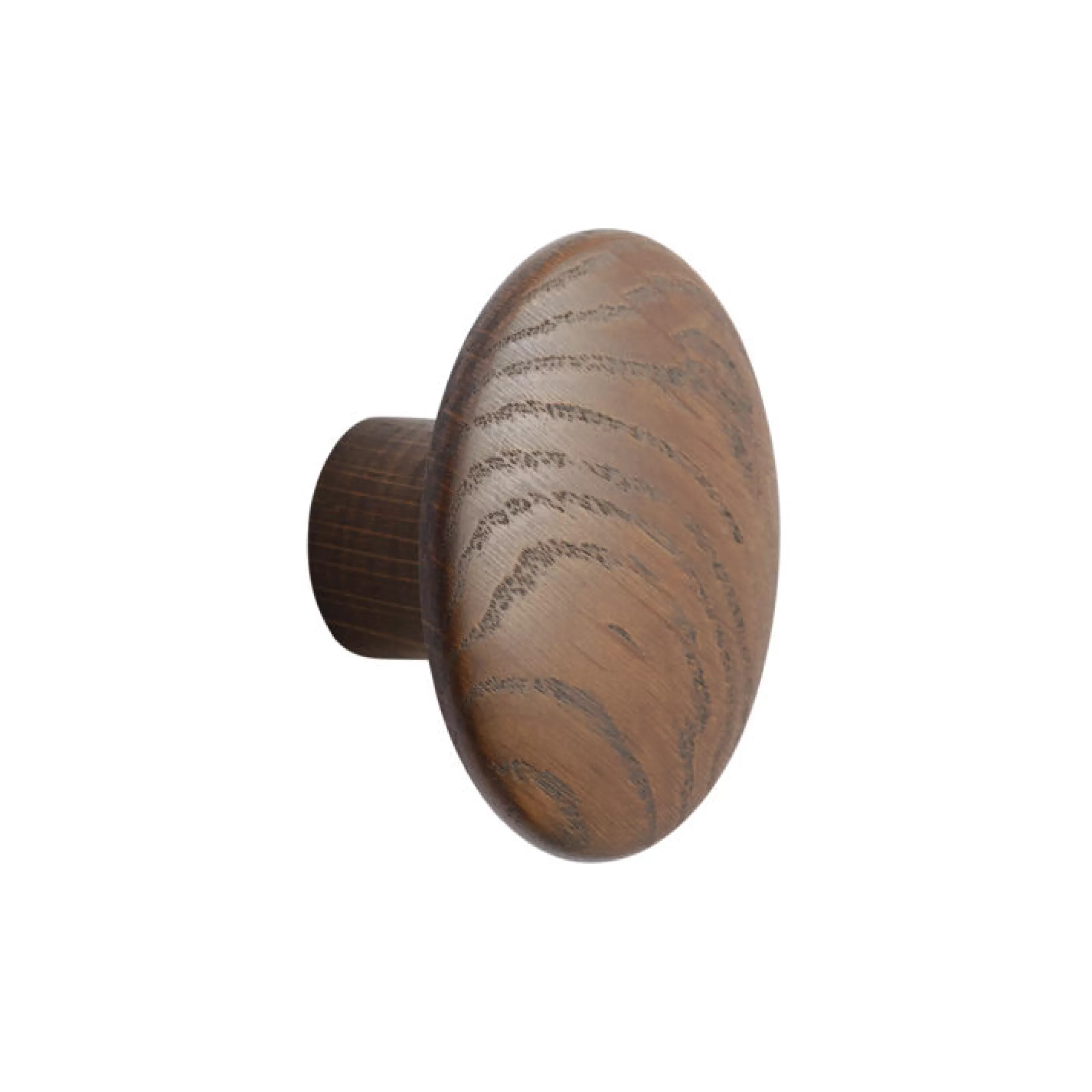 Portemanteaux Patères Portants>Muuto Patere The Dots Wood Bois Marron / Small - O 9 Cm - Marron Fonce