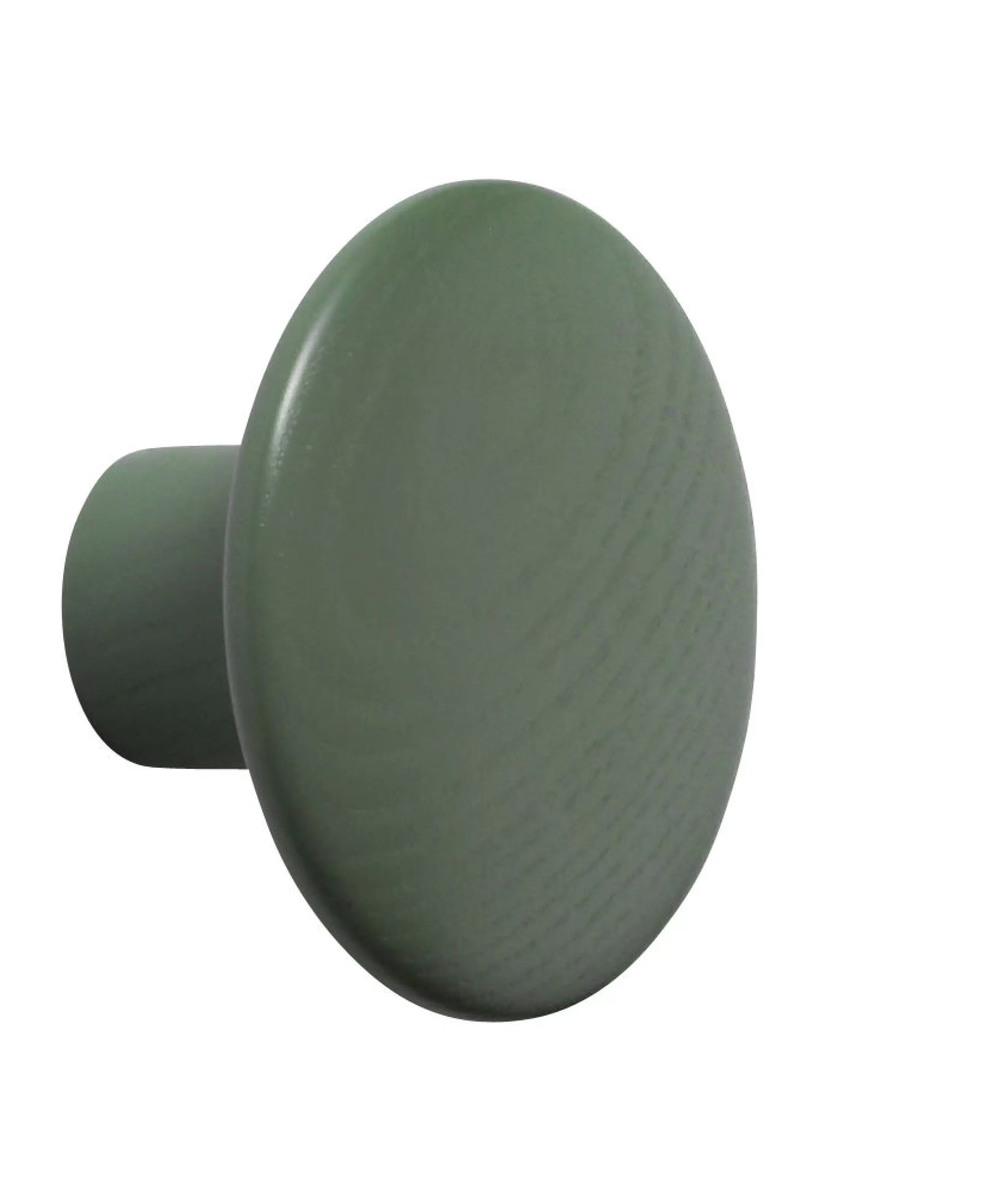 Portemanteaux Patères Portants>Muuto Patere The Dots Wood Bois Vert / Small - O 9 Cm - Vert Dusty