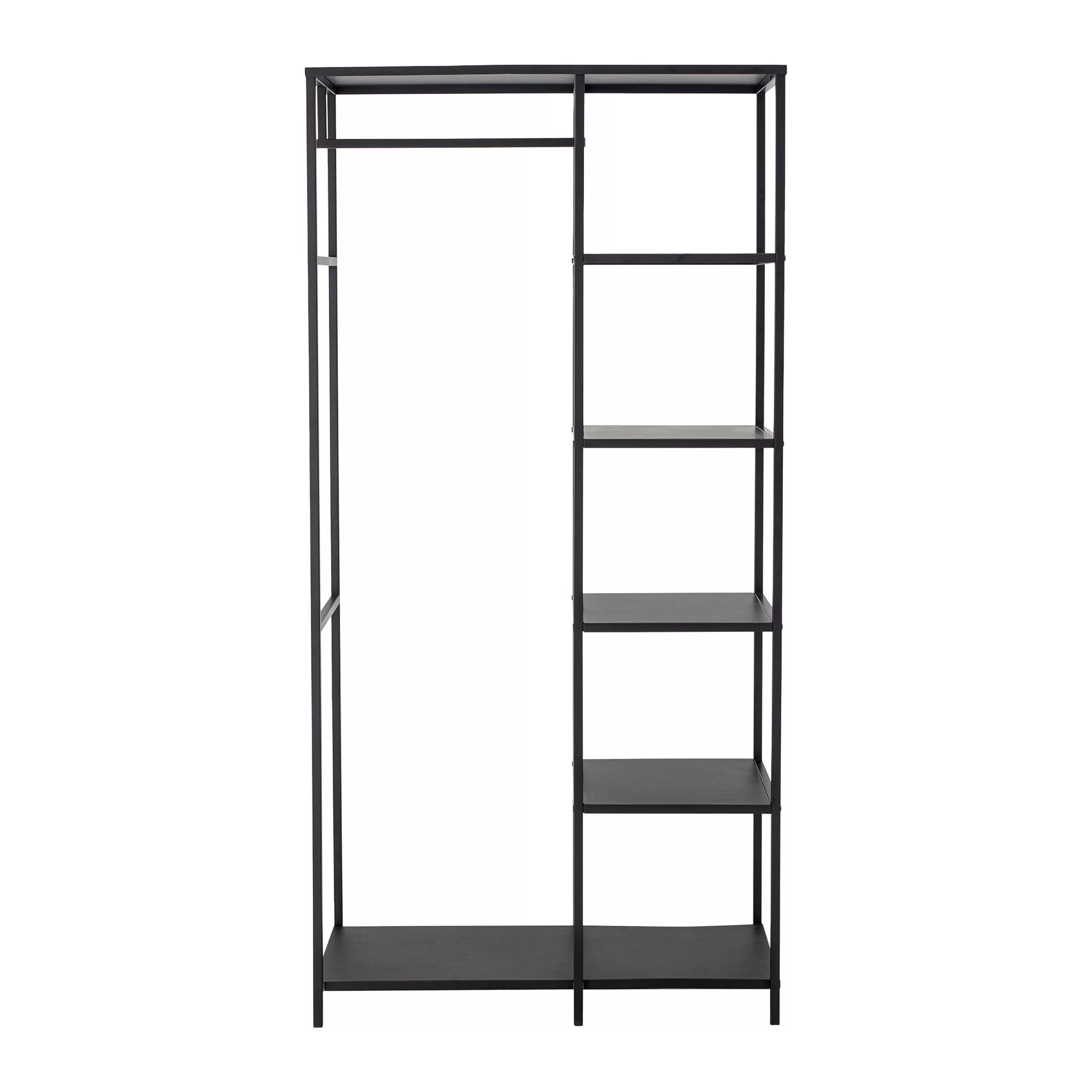 Commodes Buffets Armoires>Bloomingville Penderie Valde Metal/ L 90 X P 40 X H 183 Cm - Noir
