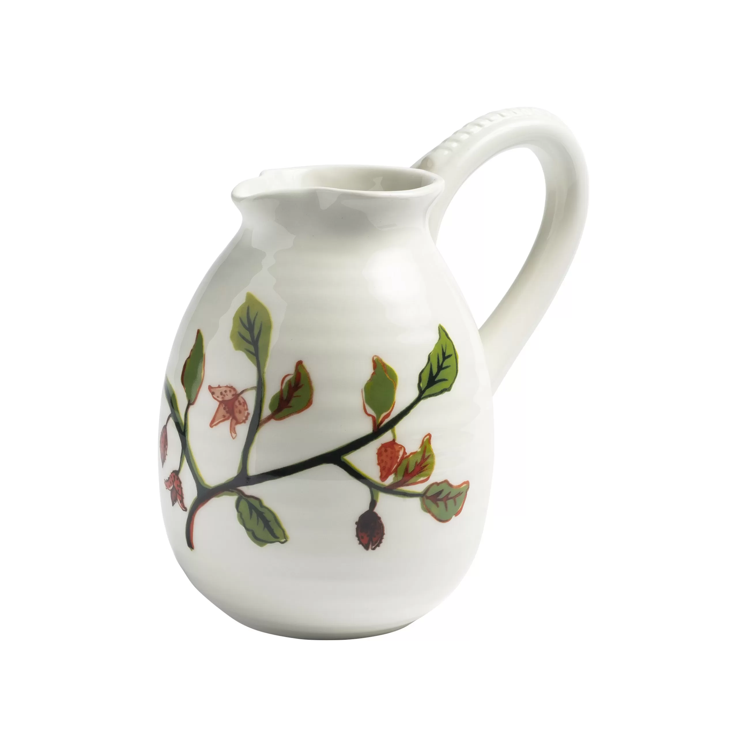 Carafes Et Décanteurs>& klevering Pichet Autumn Ceramique Blanc / 1,5 L - Porcelaine - Blanc - Vert