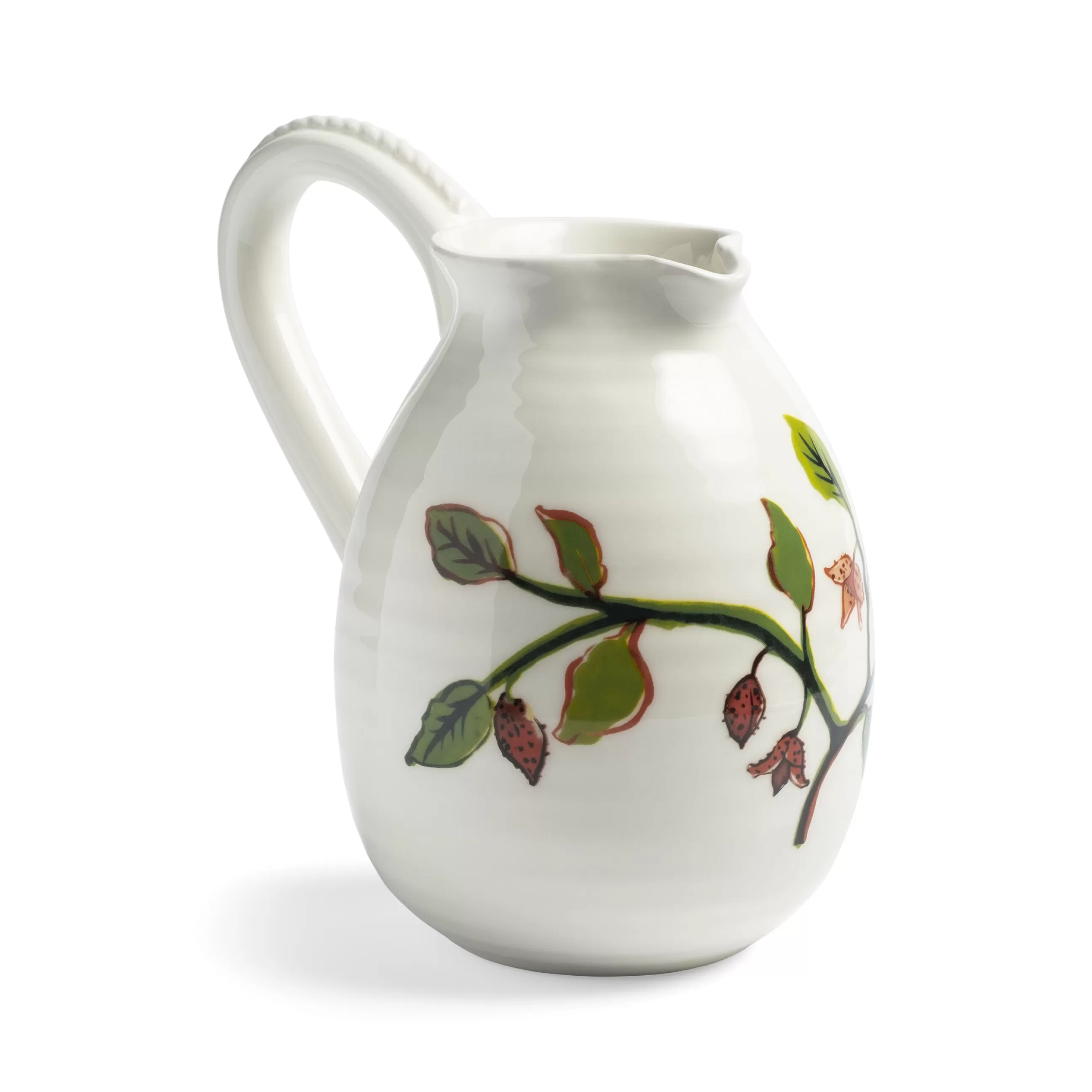 Carafes Et Décanteurs>& klevering Pichet Autumn Ceramique Blanc / 1,5 L - Porcelaine - Blanc - Vert